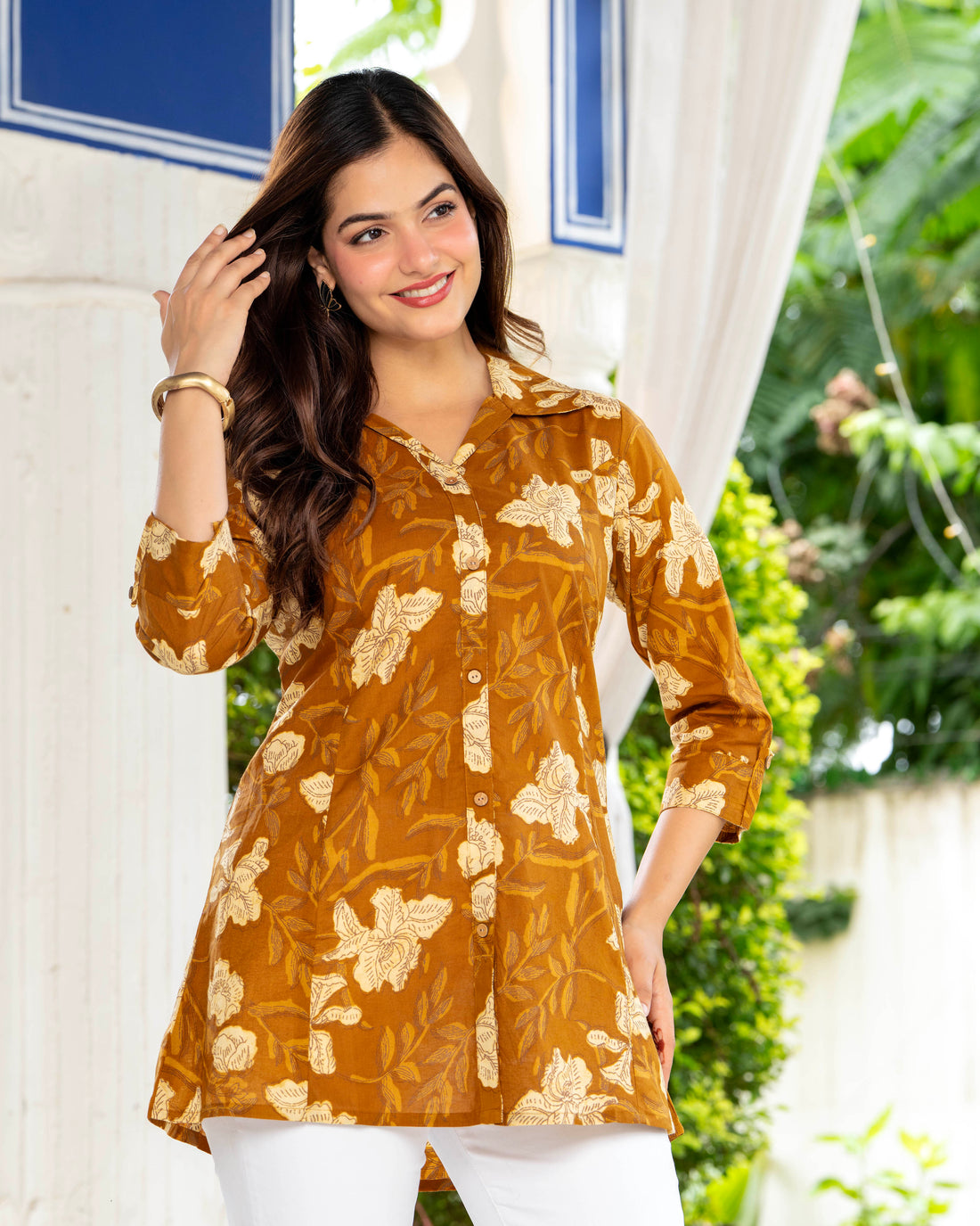 Kanika Pure Cotton Short Top