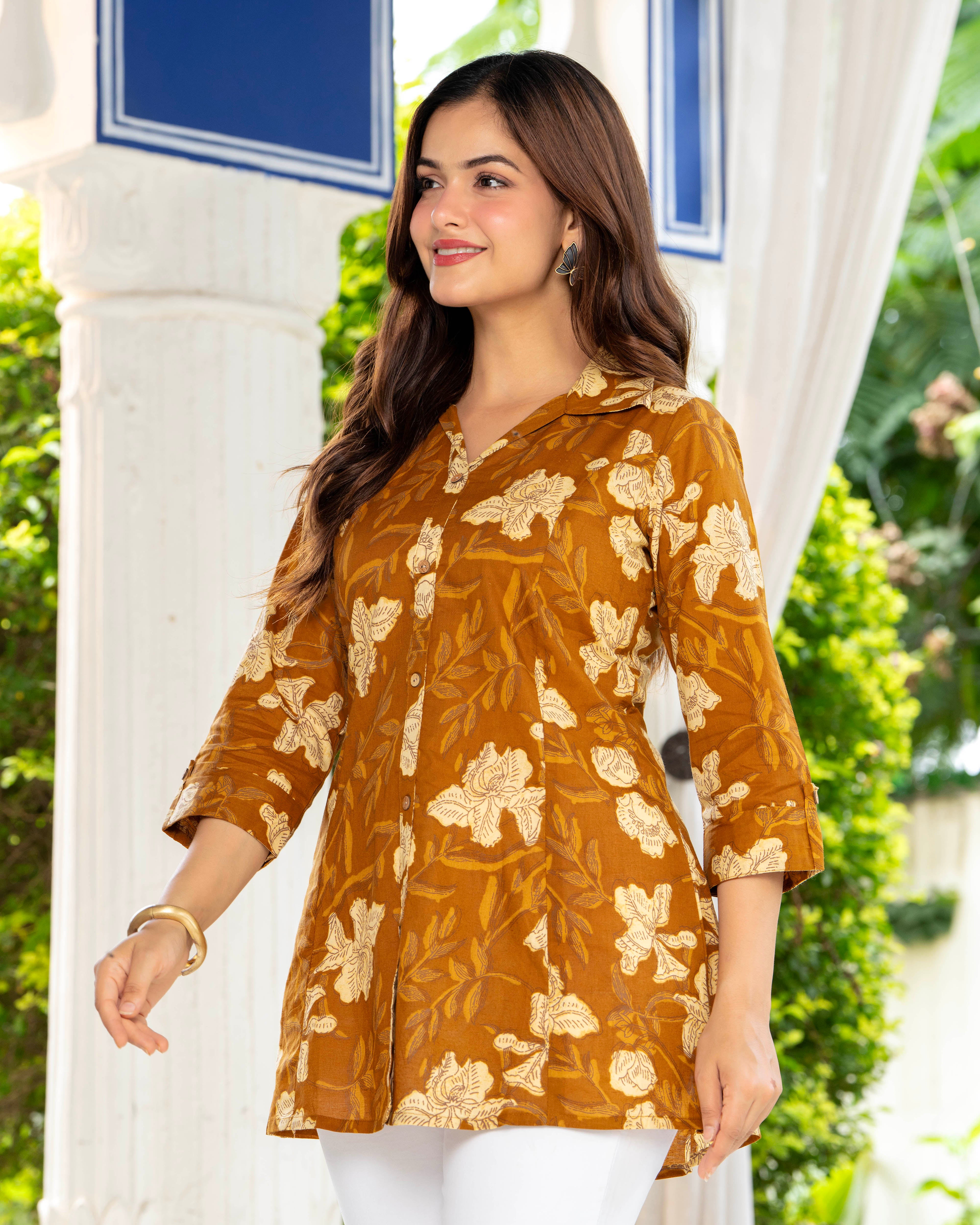 Kanika Pure Cotton Short Top