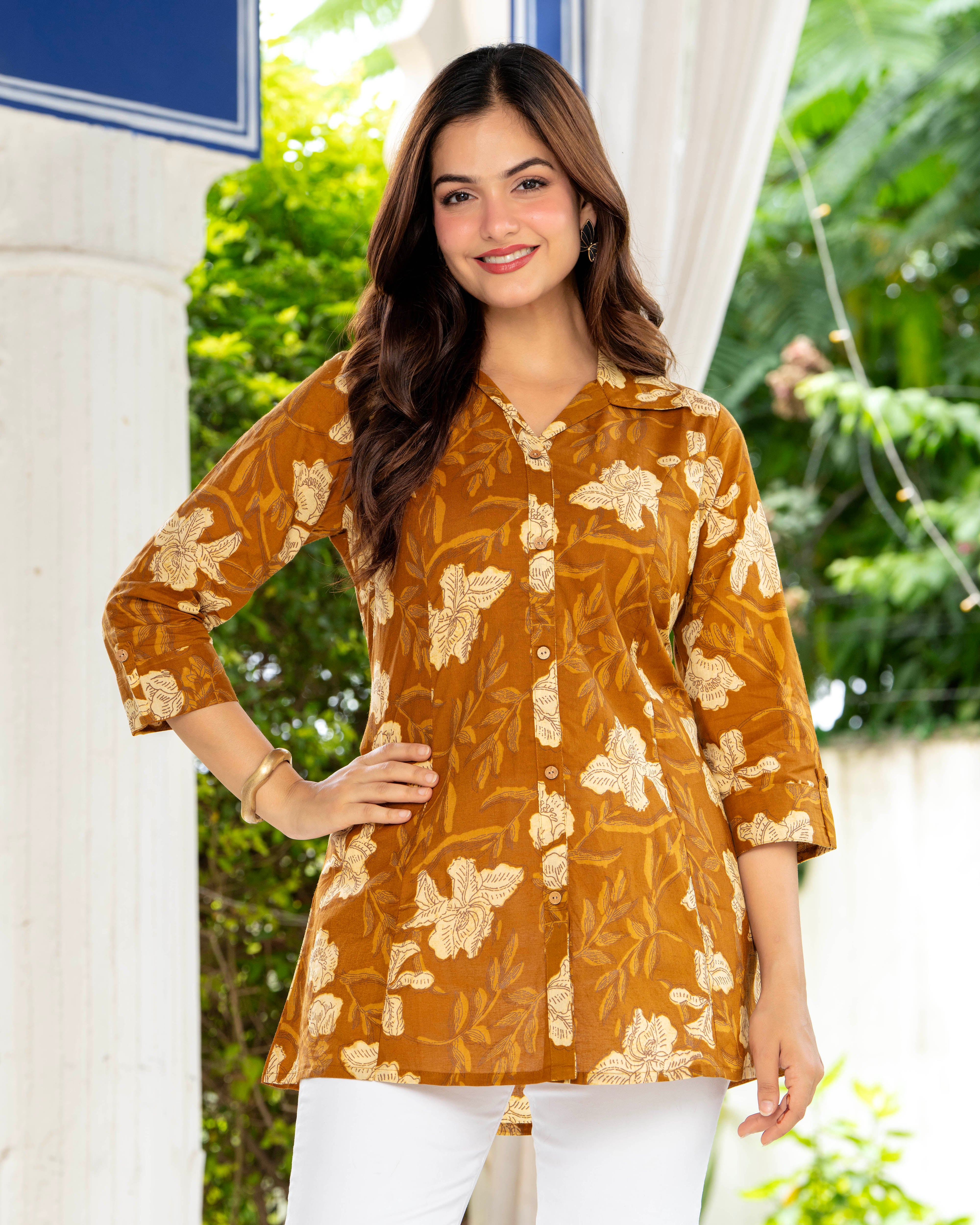 Kanika Pure Cotton Short Top