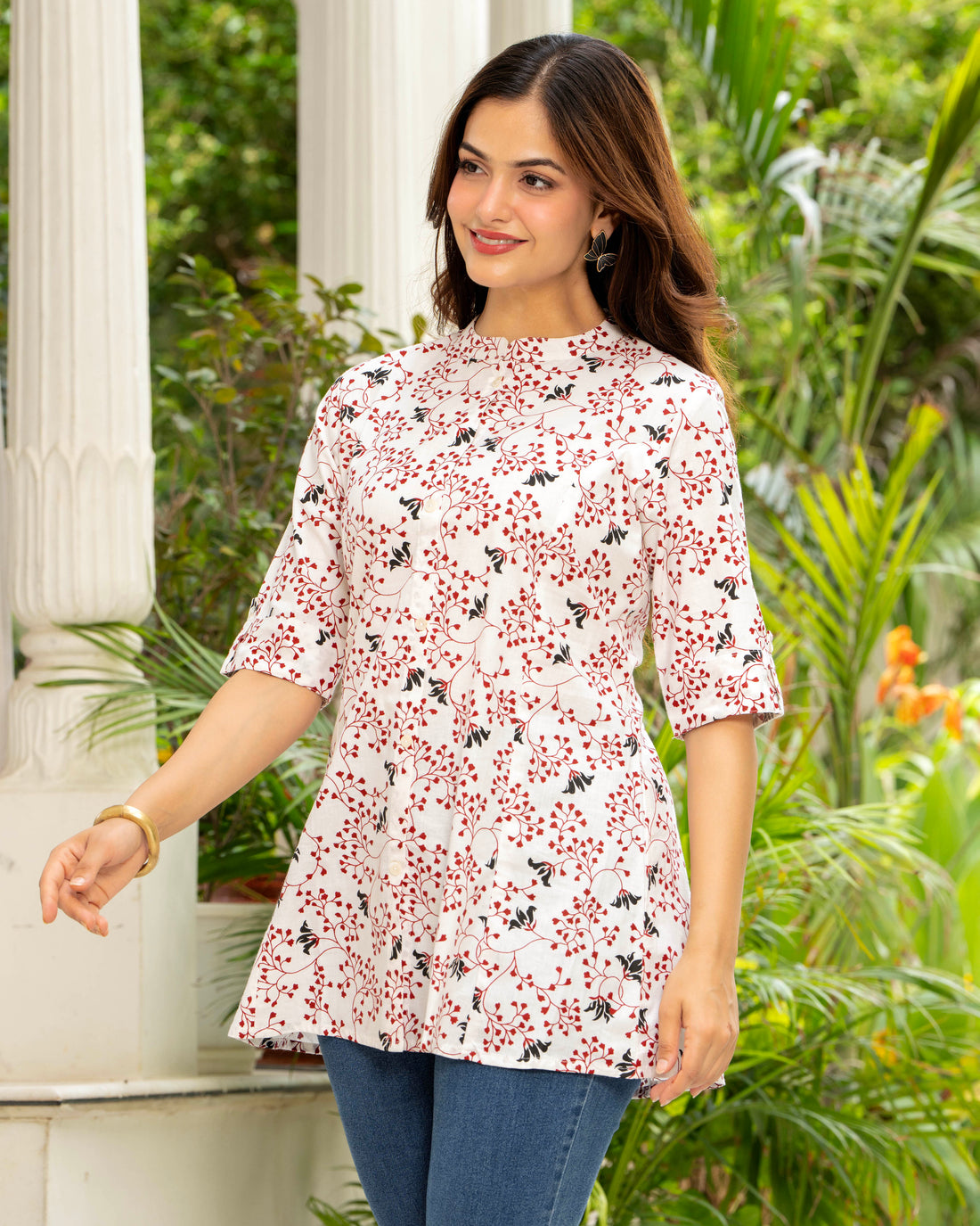 Manjari Pure Cotton Short Top