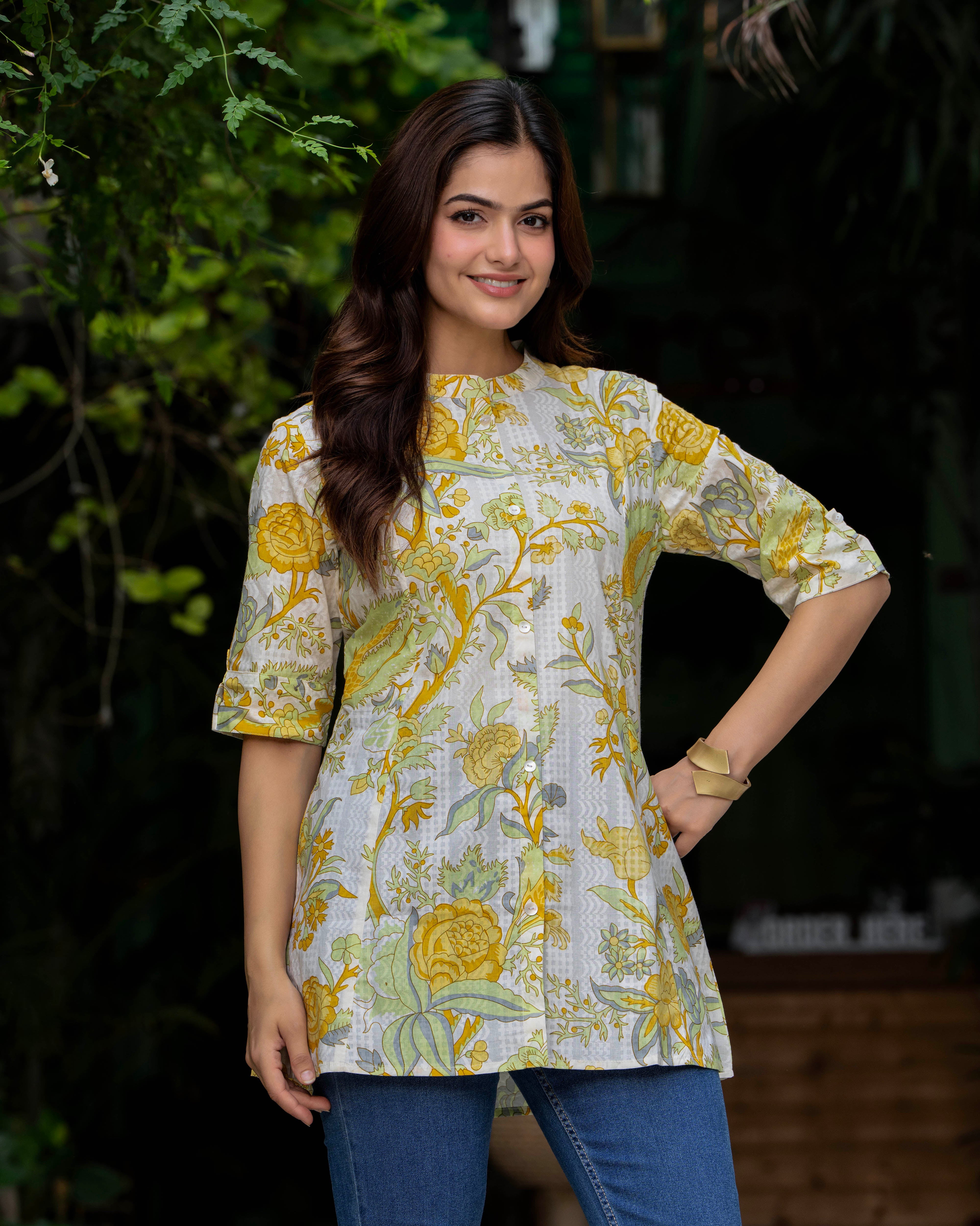 Prakriti Pure Cotton Short Top