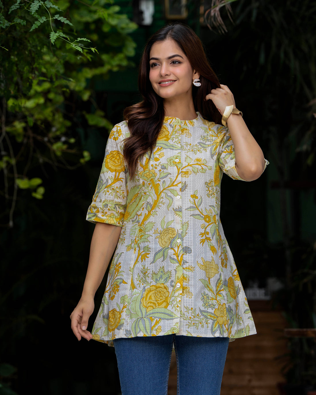 Prakriti Pure Cotton Short Top