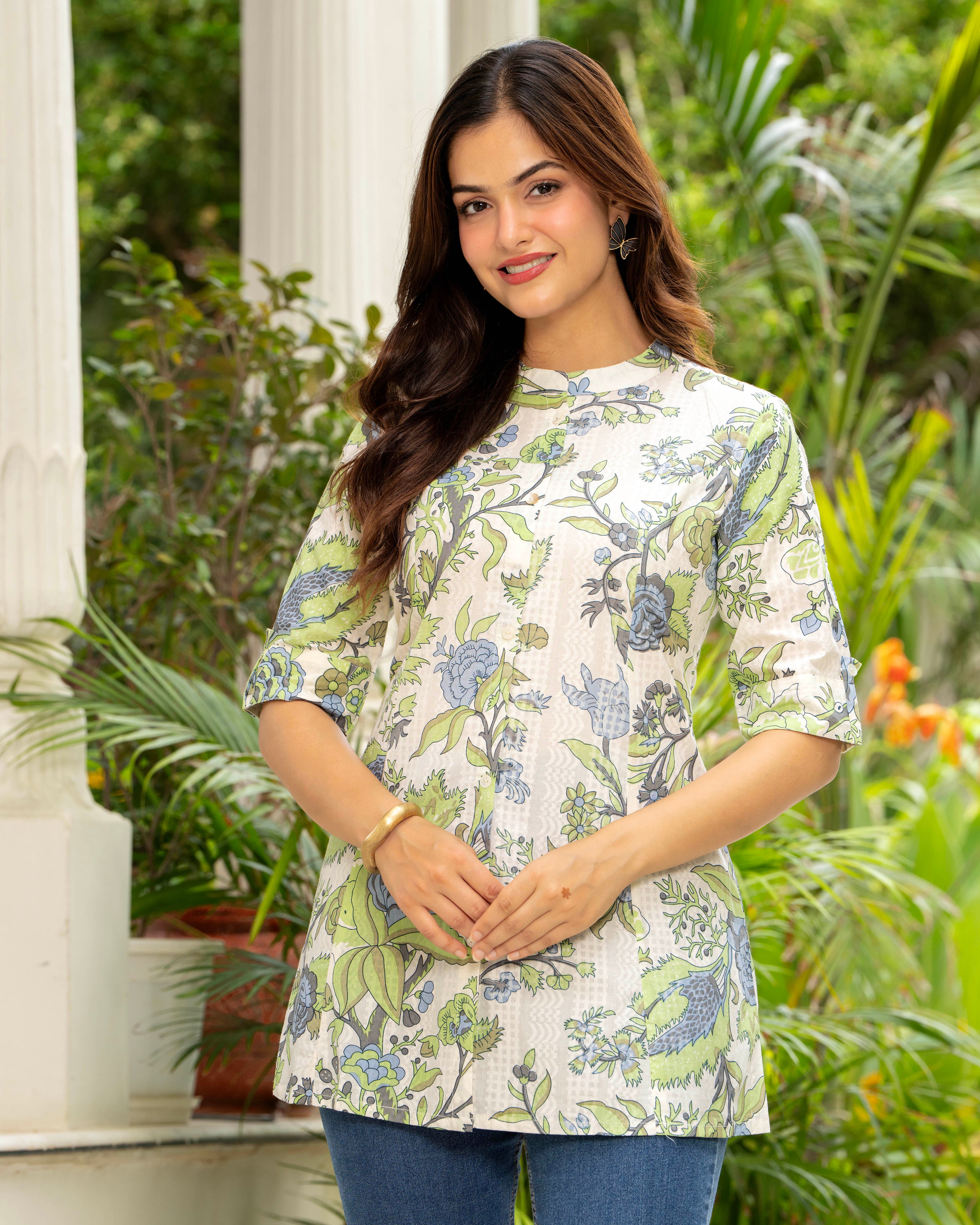 Malvika Pure Cotton Short Top