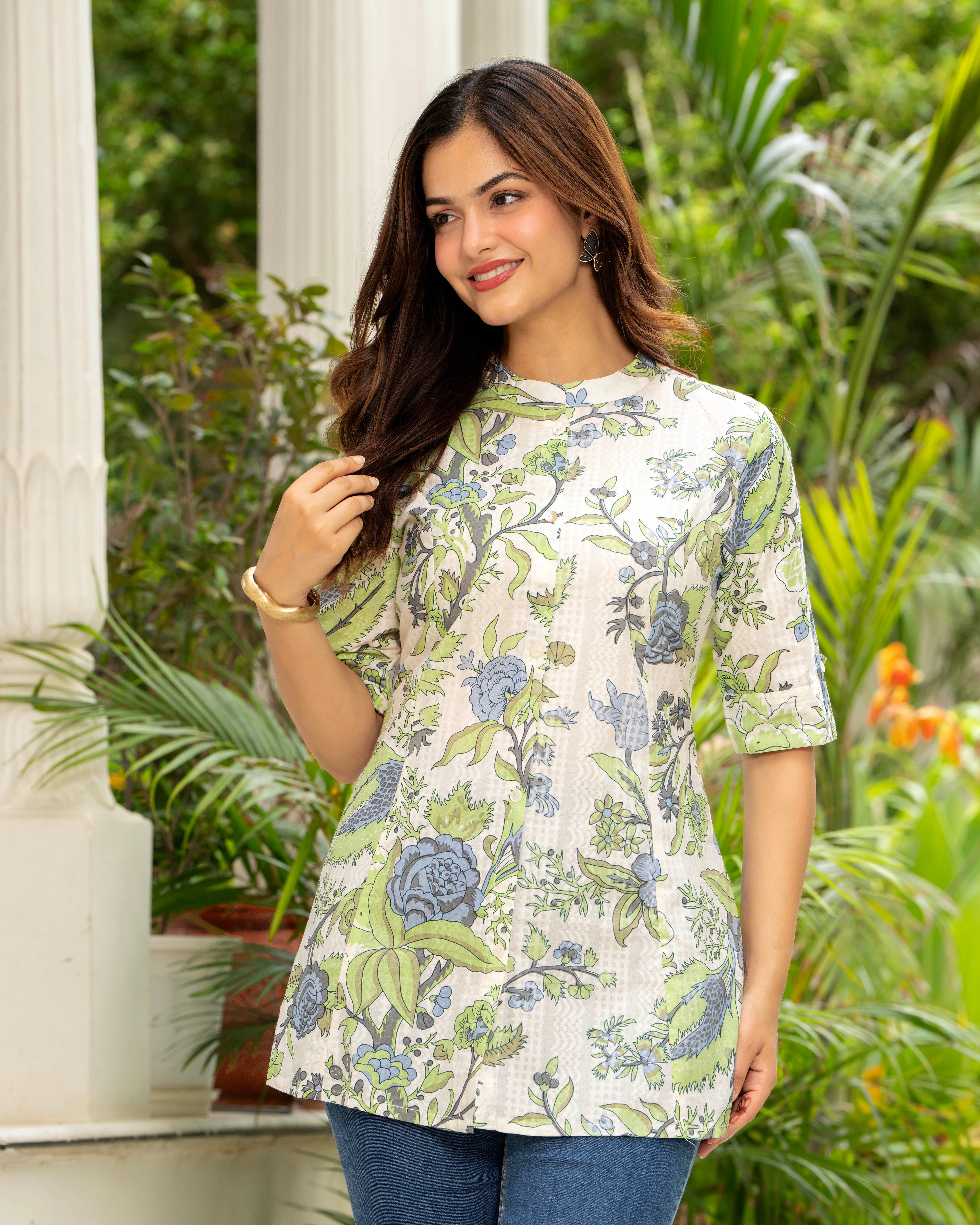 Malvika Pure Cotton Short Top