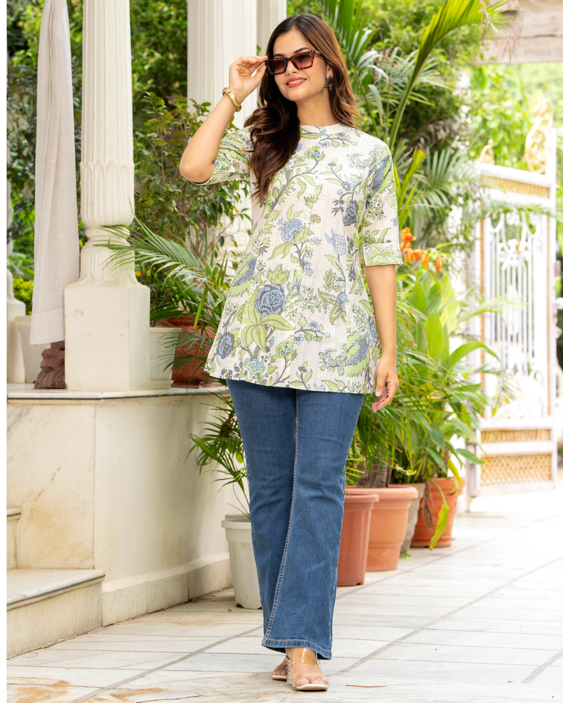 Malvika Pure Cotton Short Top