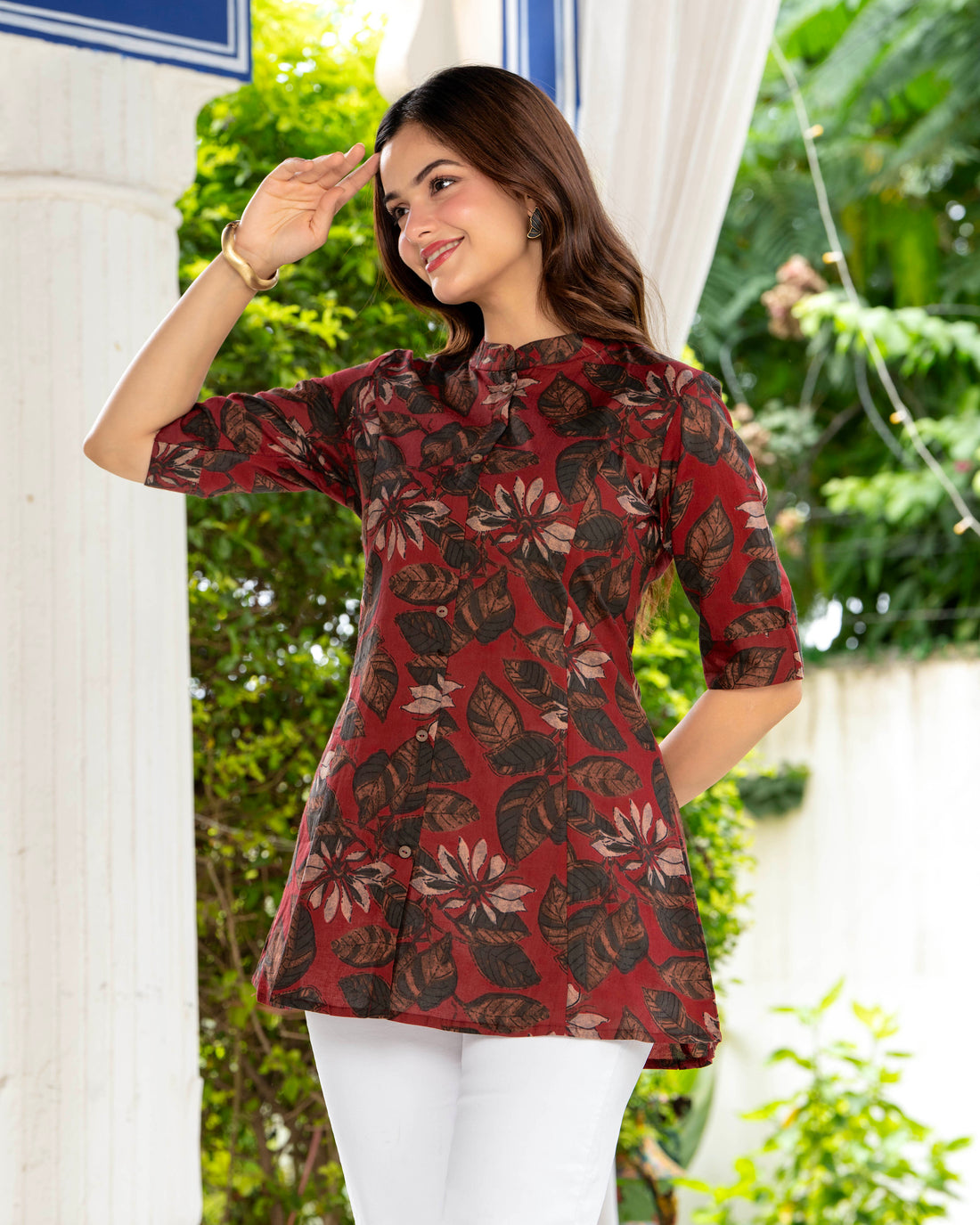 Kashish Pure Cotton Short Top