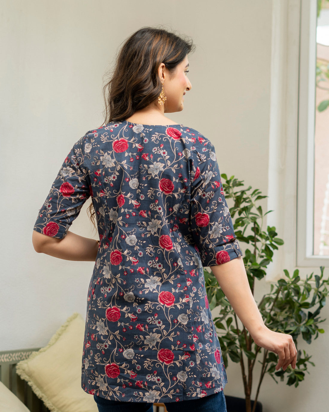 Ruhani Pure Cotton Short Top