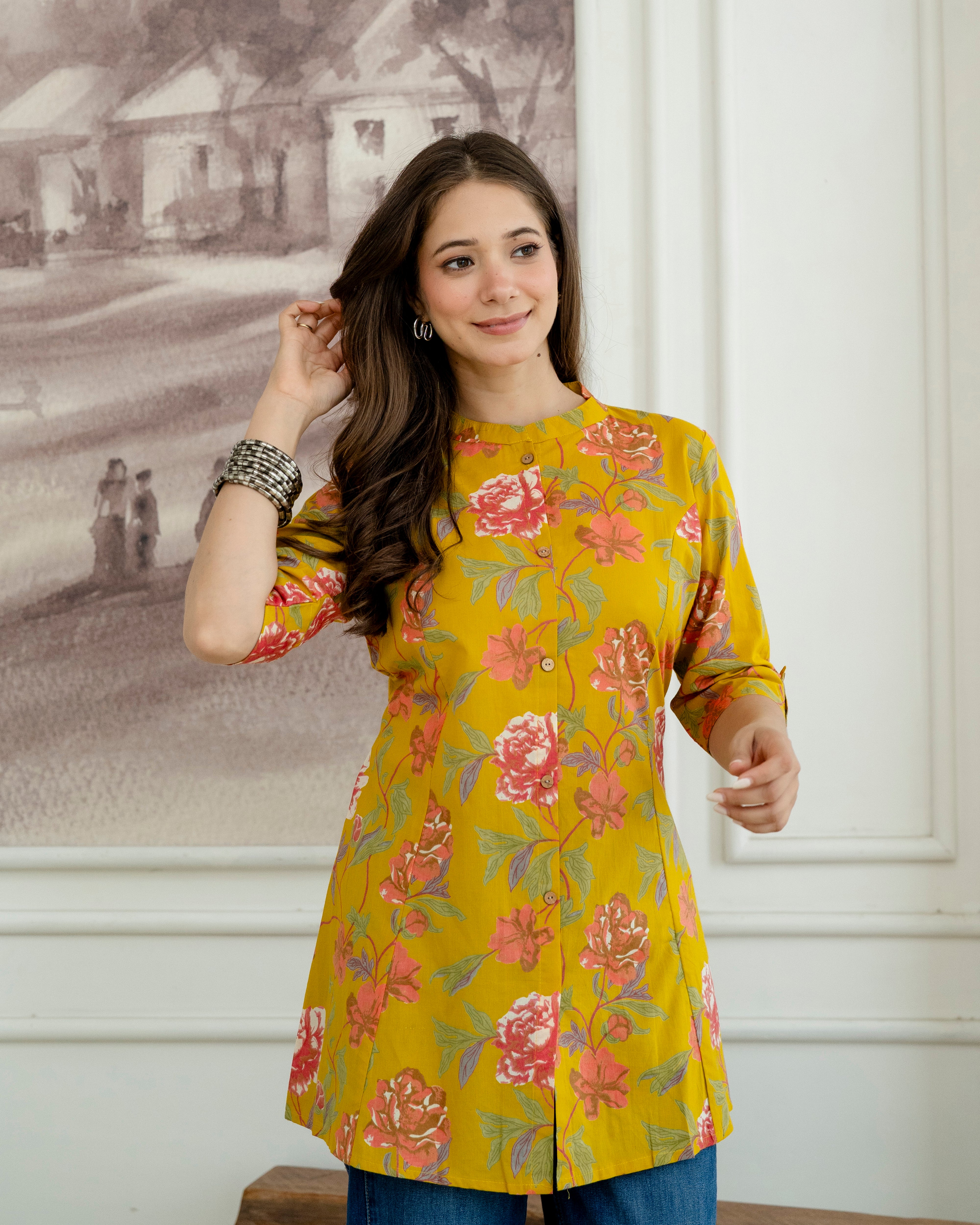 Vasanti Pure Cotton Short Top