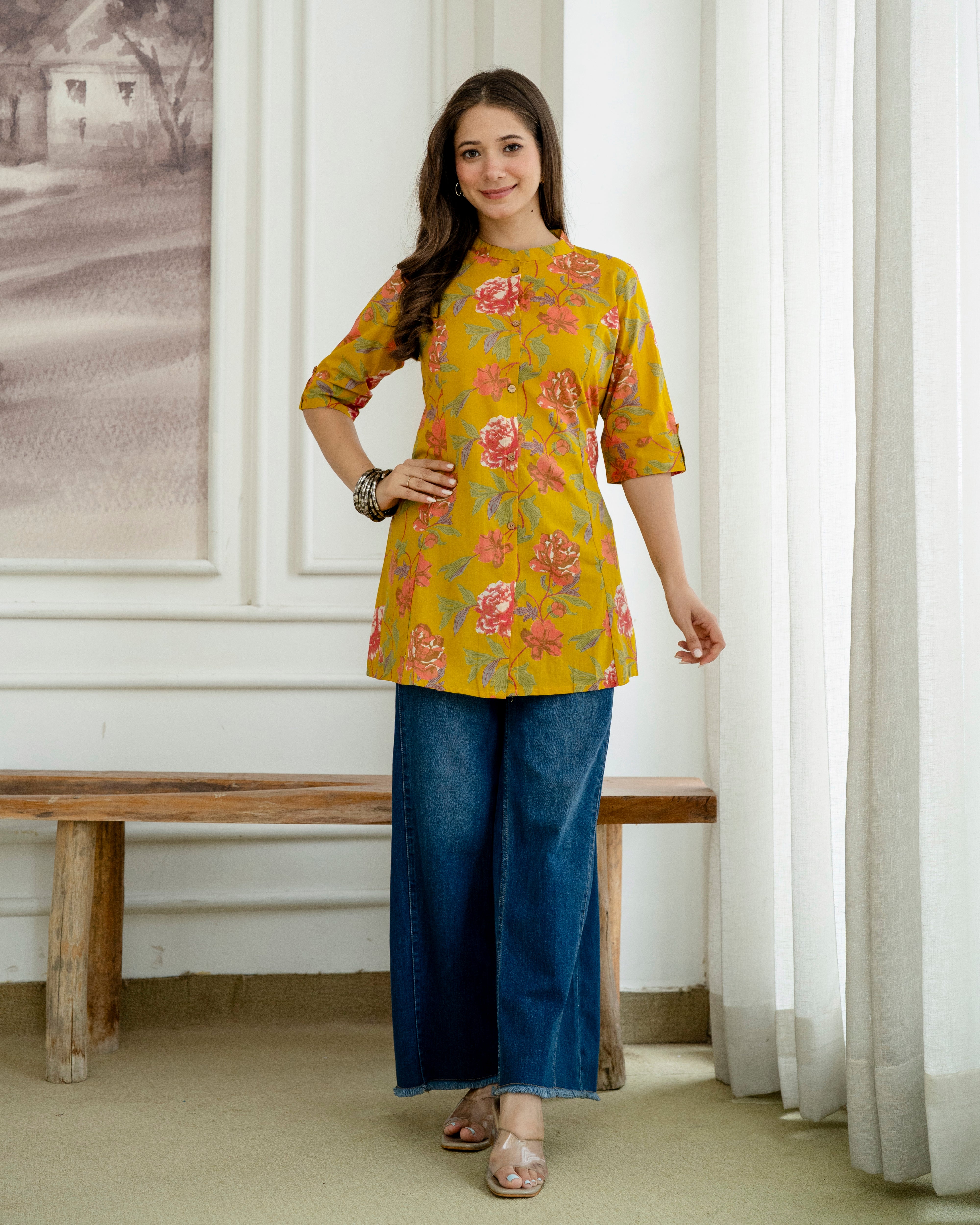 Vasanti Pure Cotton Short Top