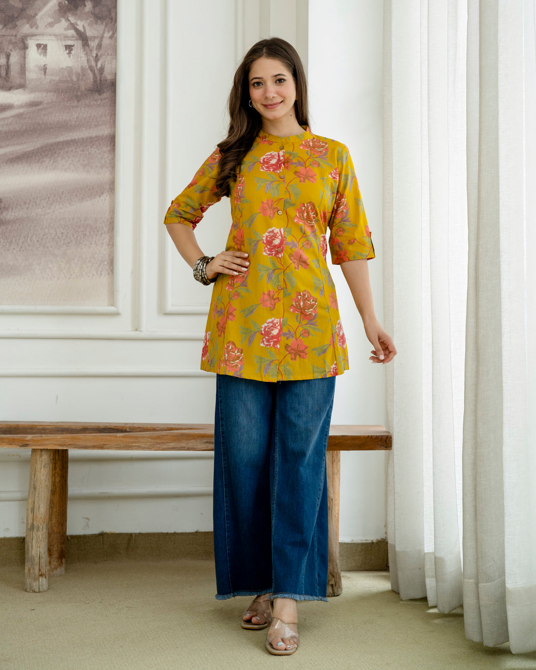 Vasanti Pure Cotton Short Top