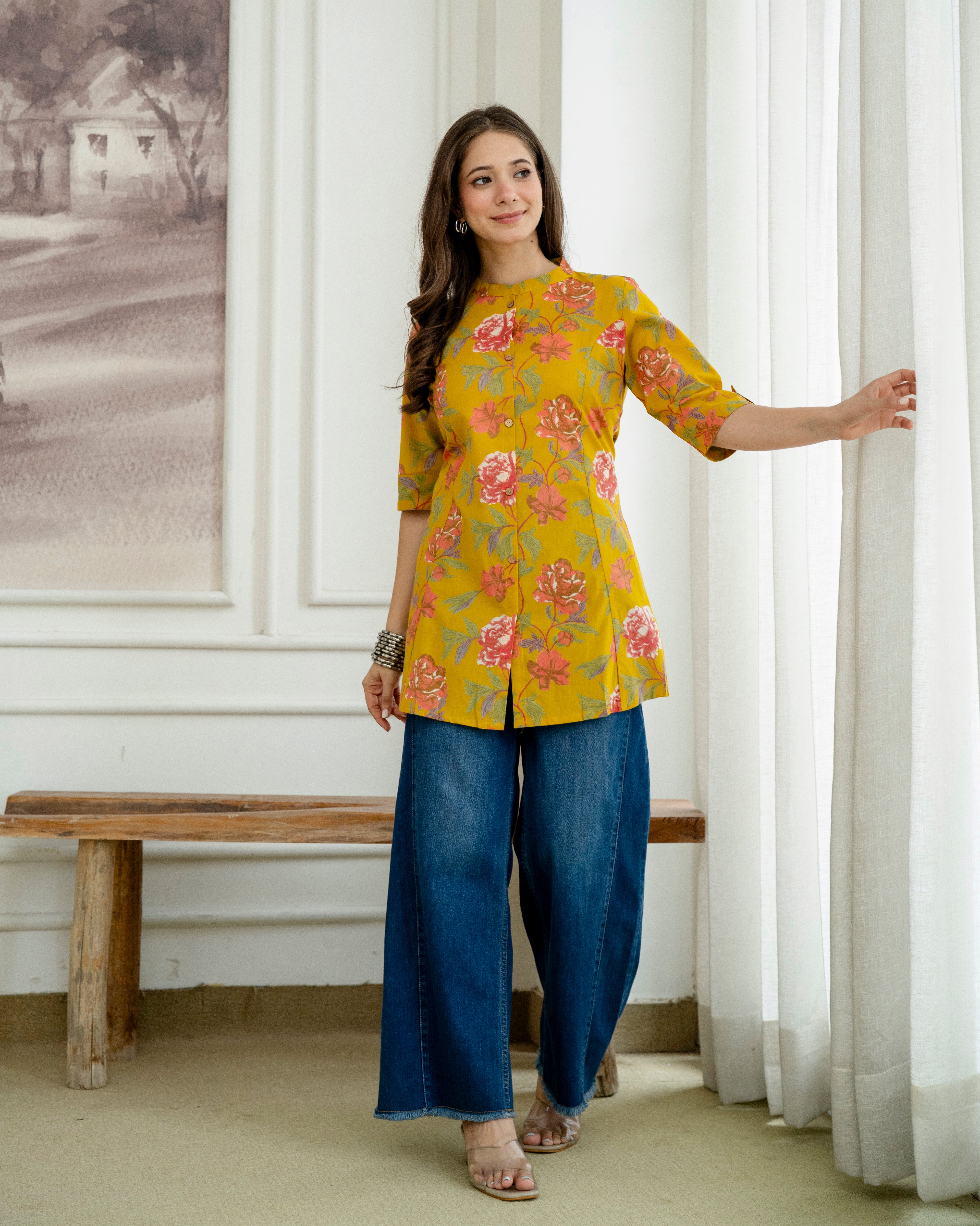Vasanti Pure Cotton Short Top