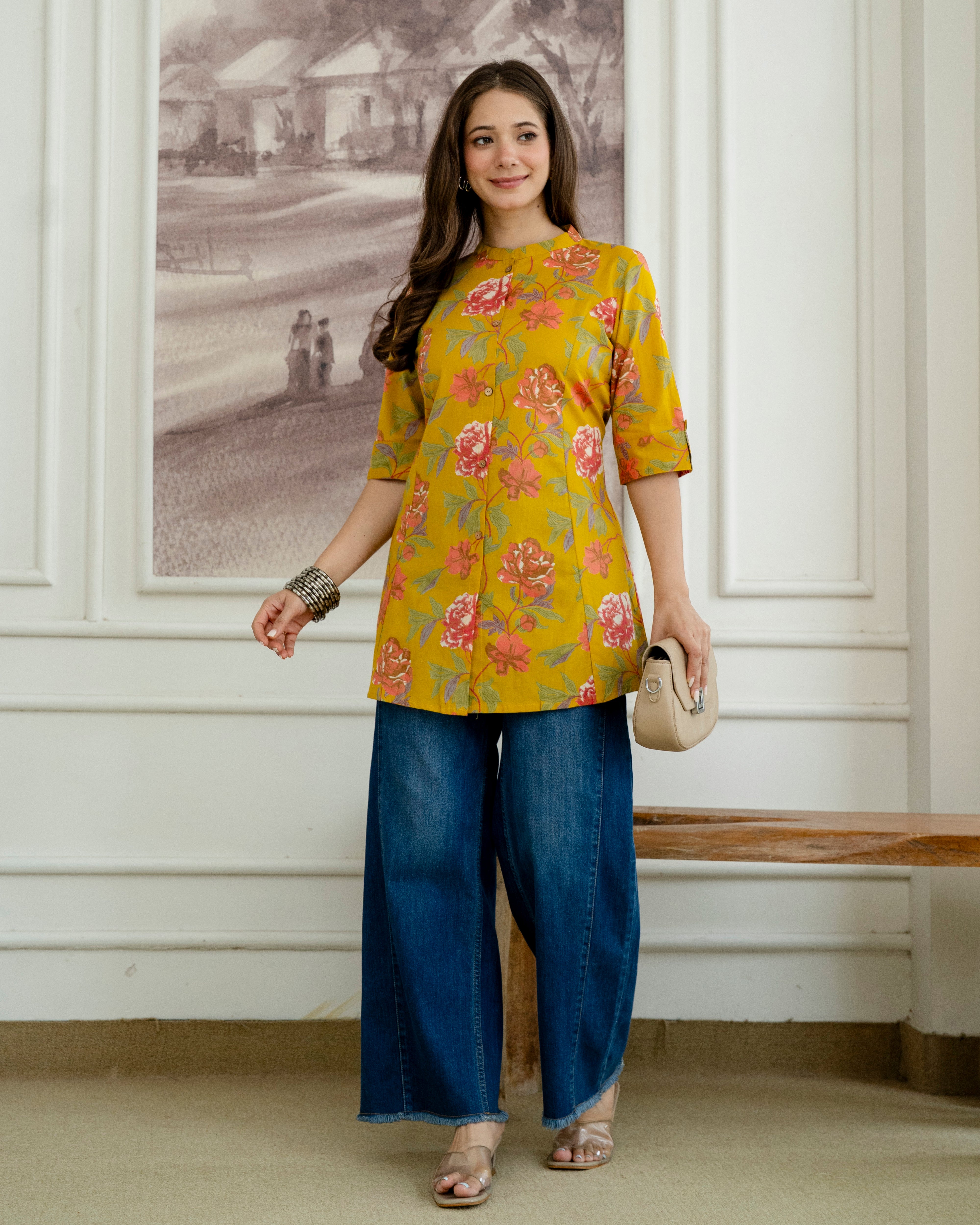 Vasanti Pure Cotton Short Top