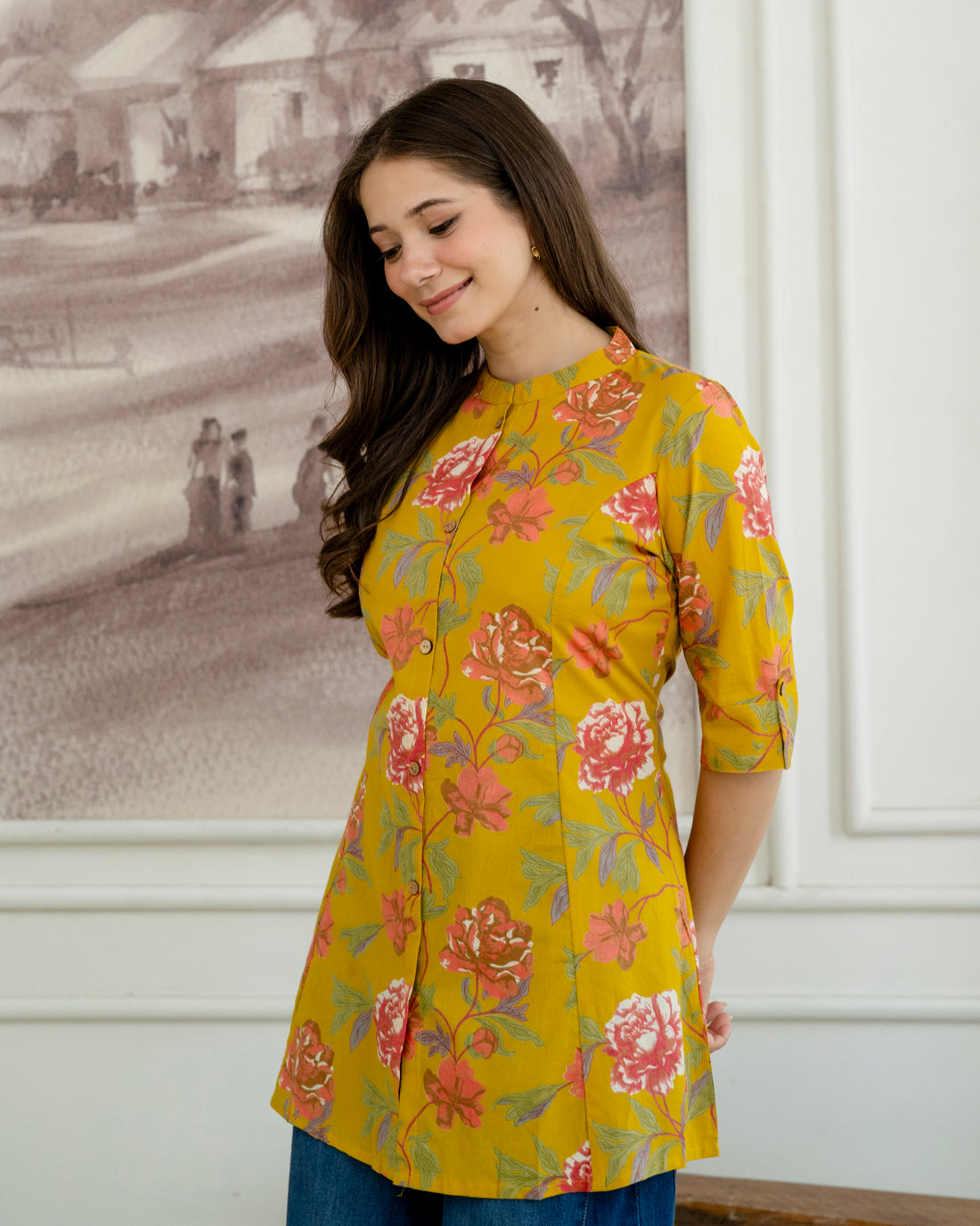 Vasanti Pure Cotton Short Top
