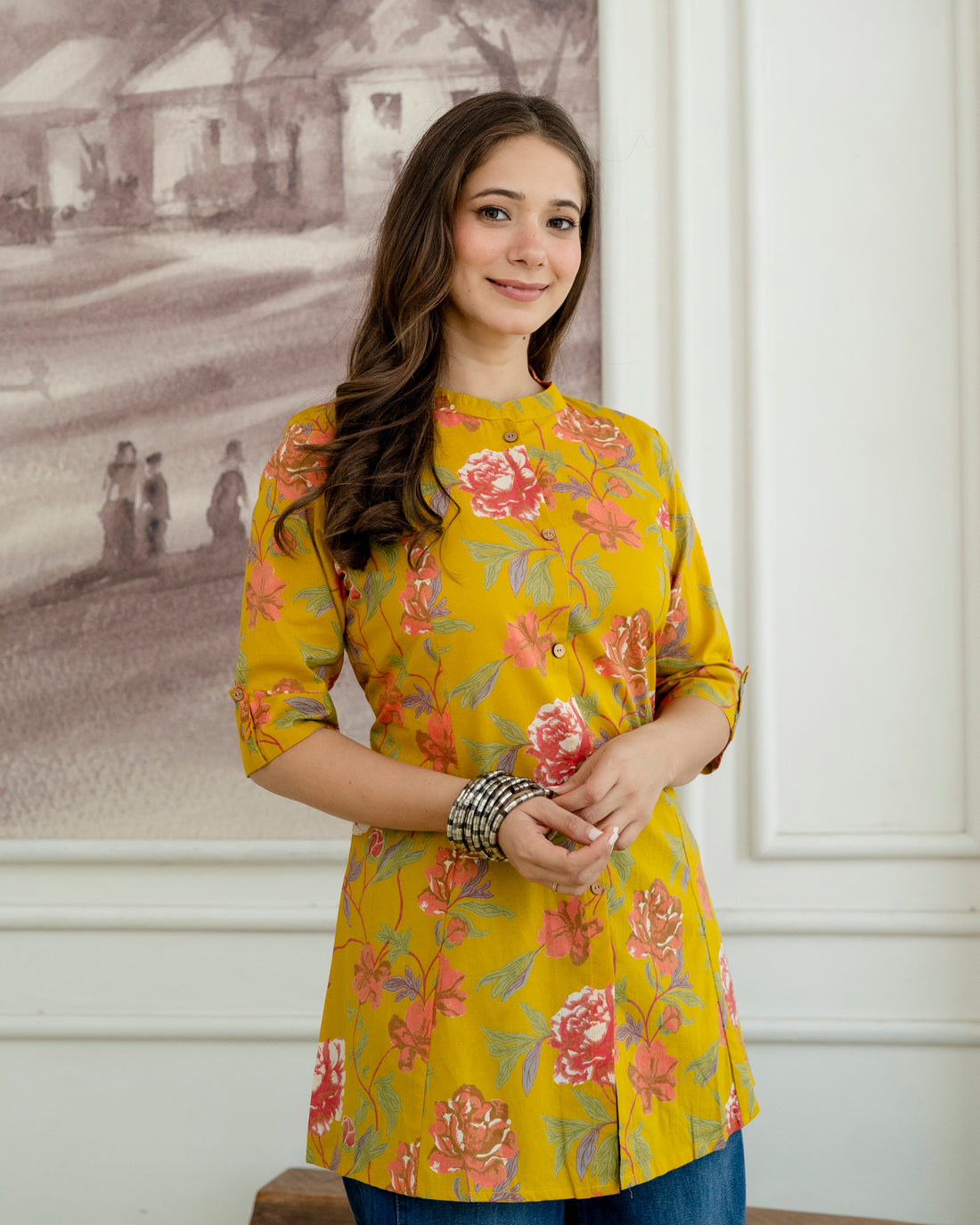 Vasanti Pure Cotton Short Top