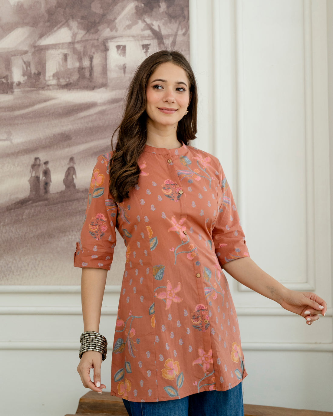 Aarini Pure Cotton Short Top