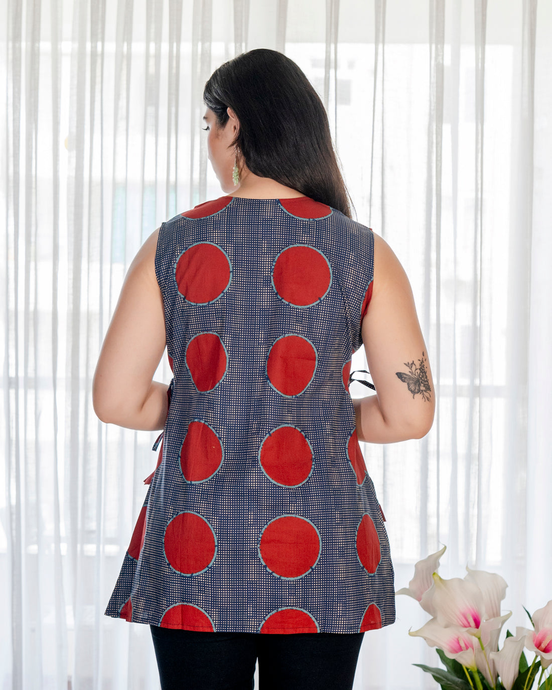 Lohita Pure Cotton Sleeveless Short Top