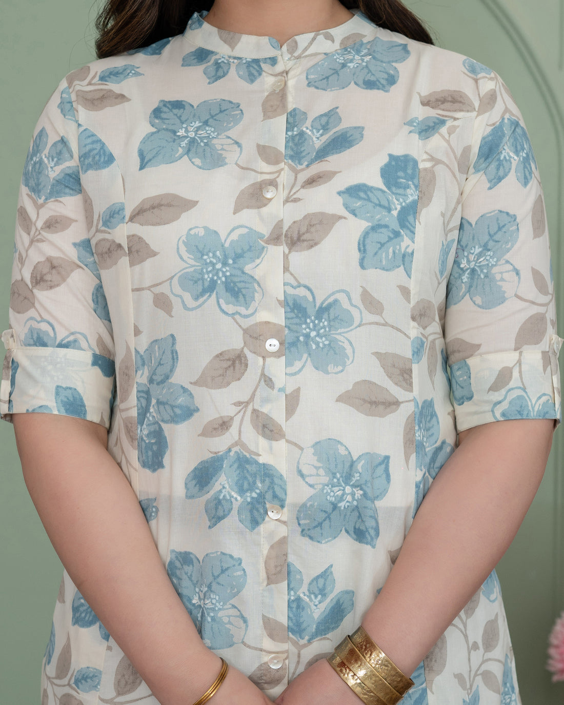 Neelam Grace A-LINE COTTON KURTA