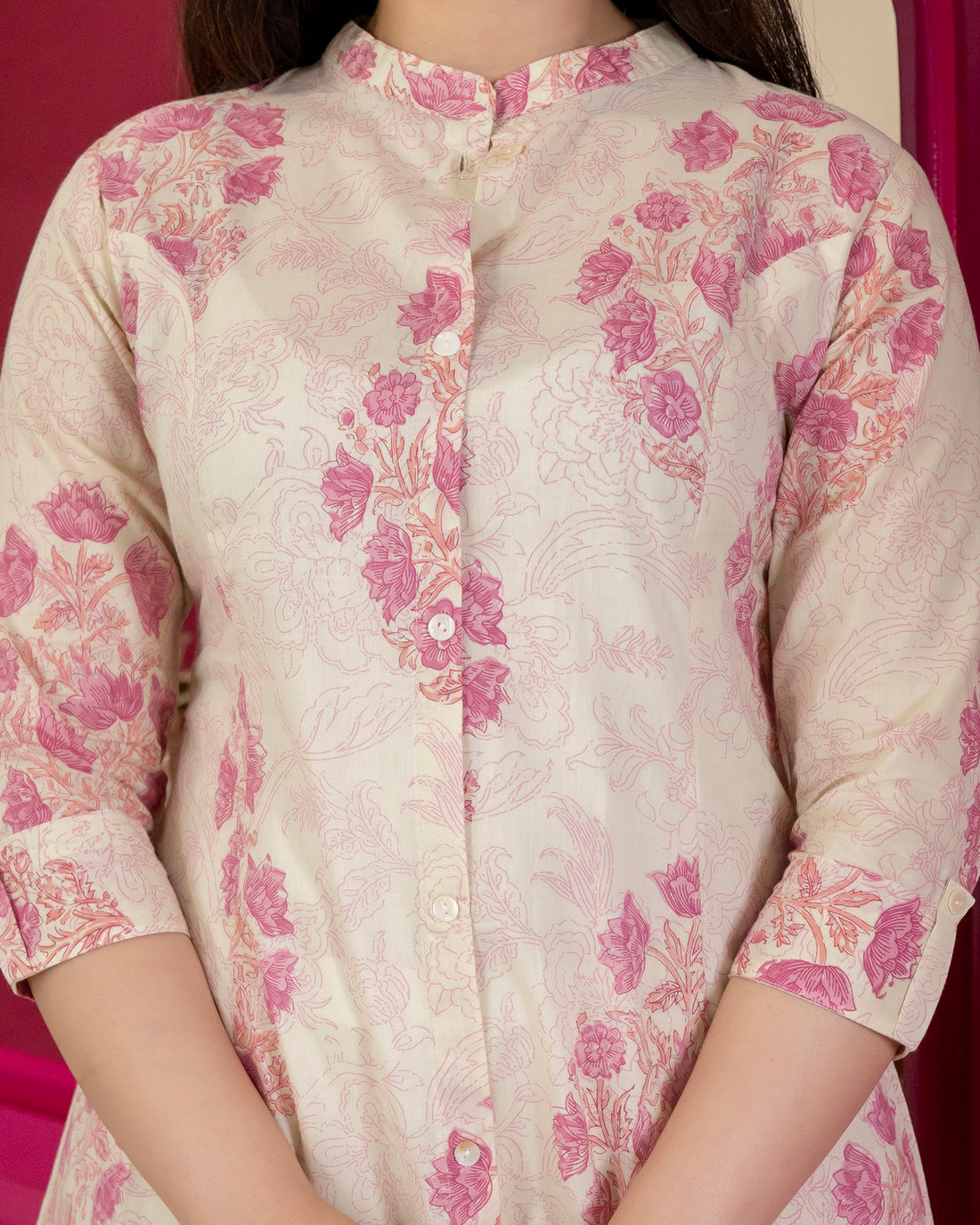 Pallavi Pure Cotton A-Line Kurti