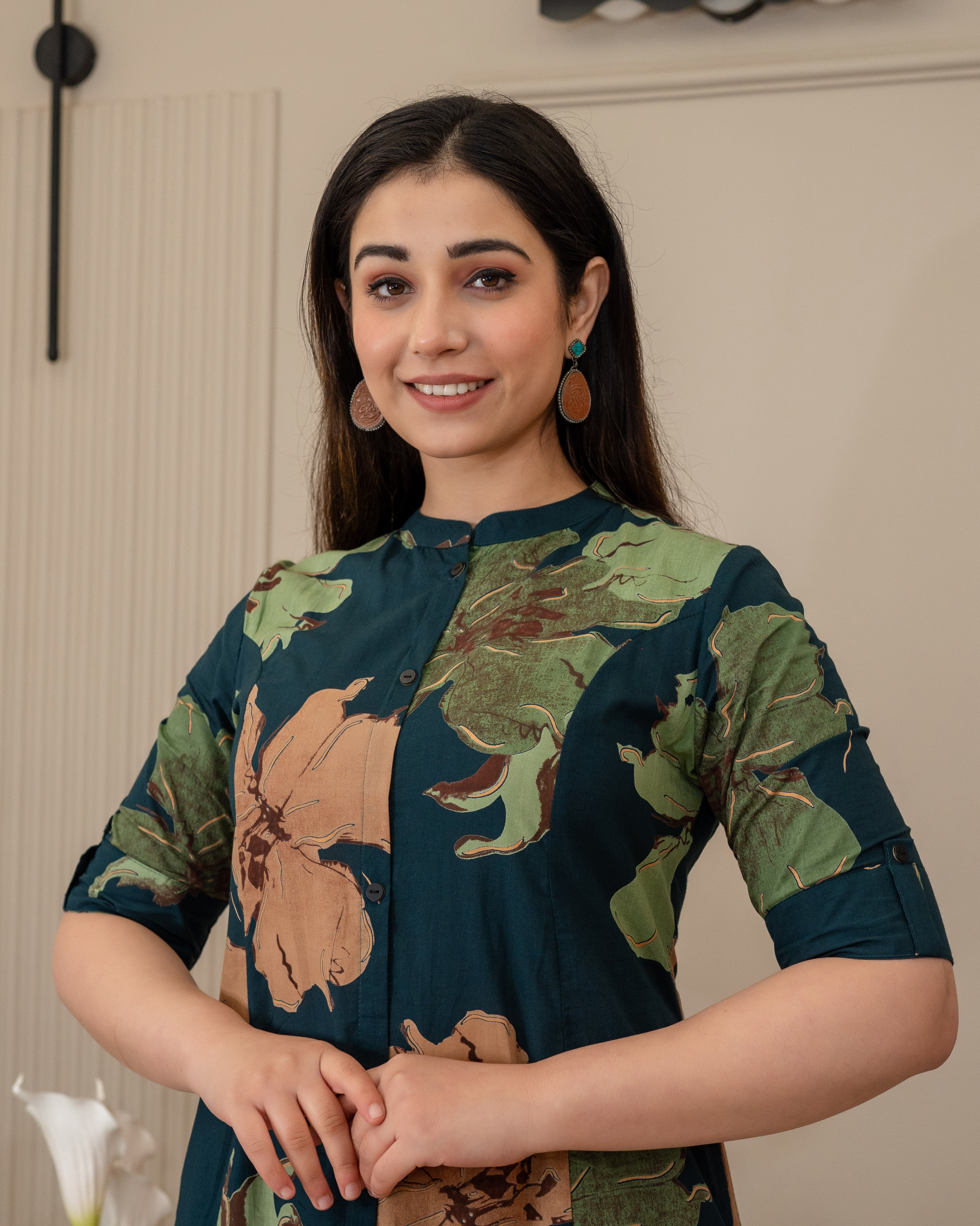 ARANYA LUXE COTTON A-LINE CO-ORD SET