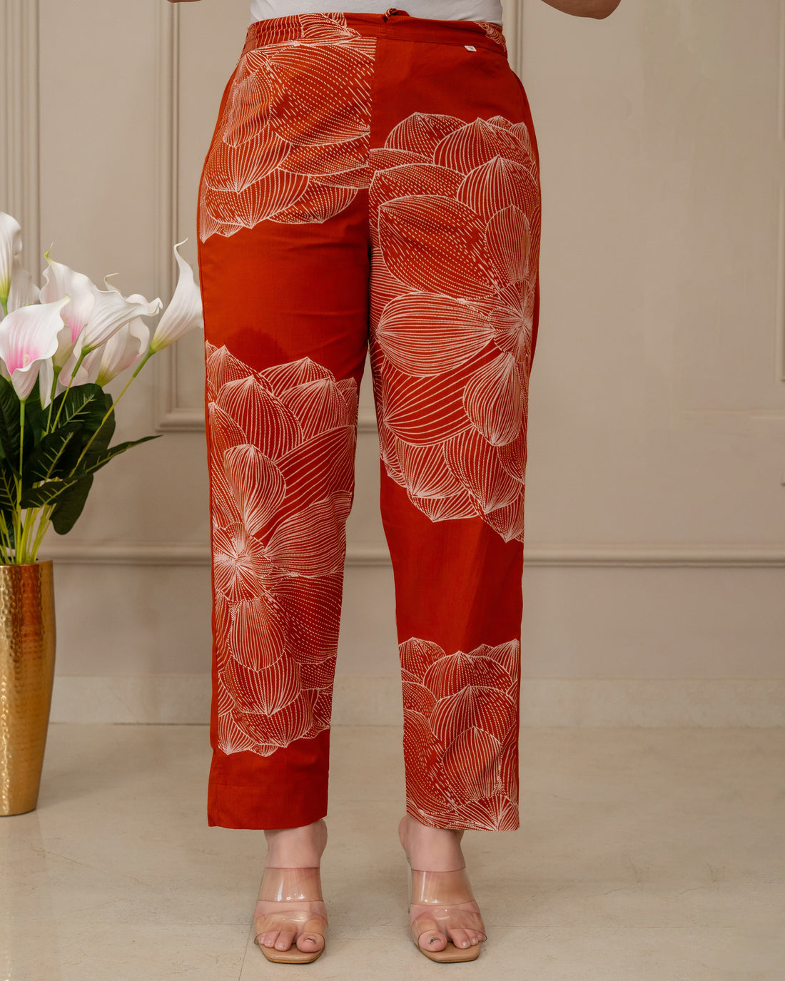 KESARI VANA COTTON A-LINE CO-ORD SET