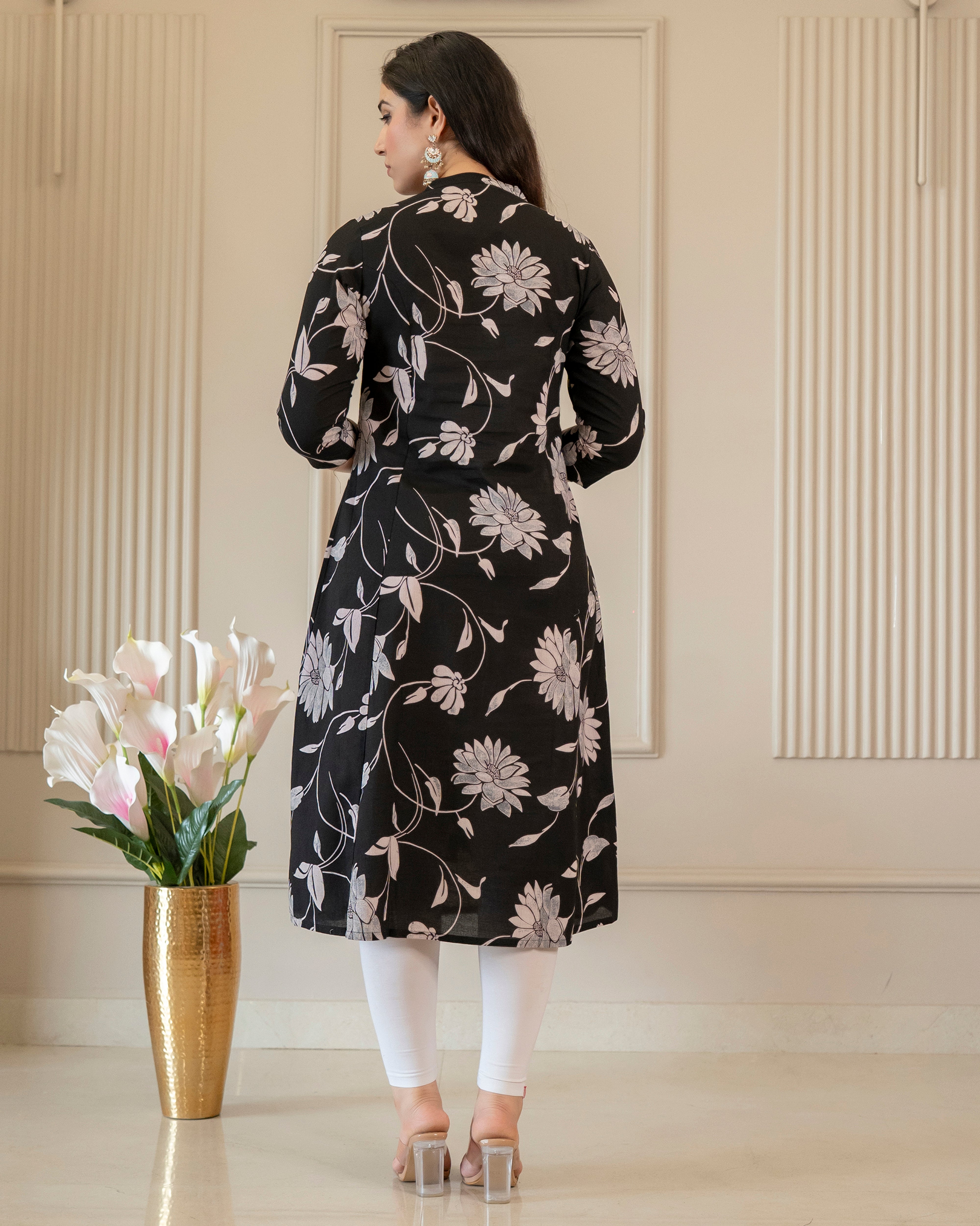 Shyamali Pure Cotton A-Line Kurti