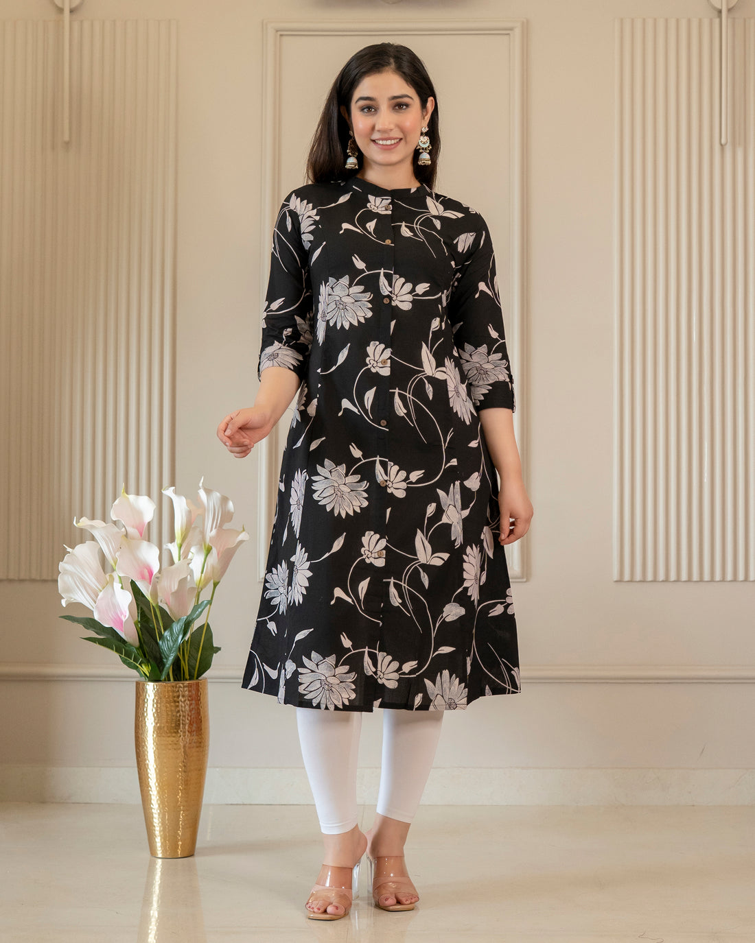 Shyamali Pure Cotton A-Line Kurti