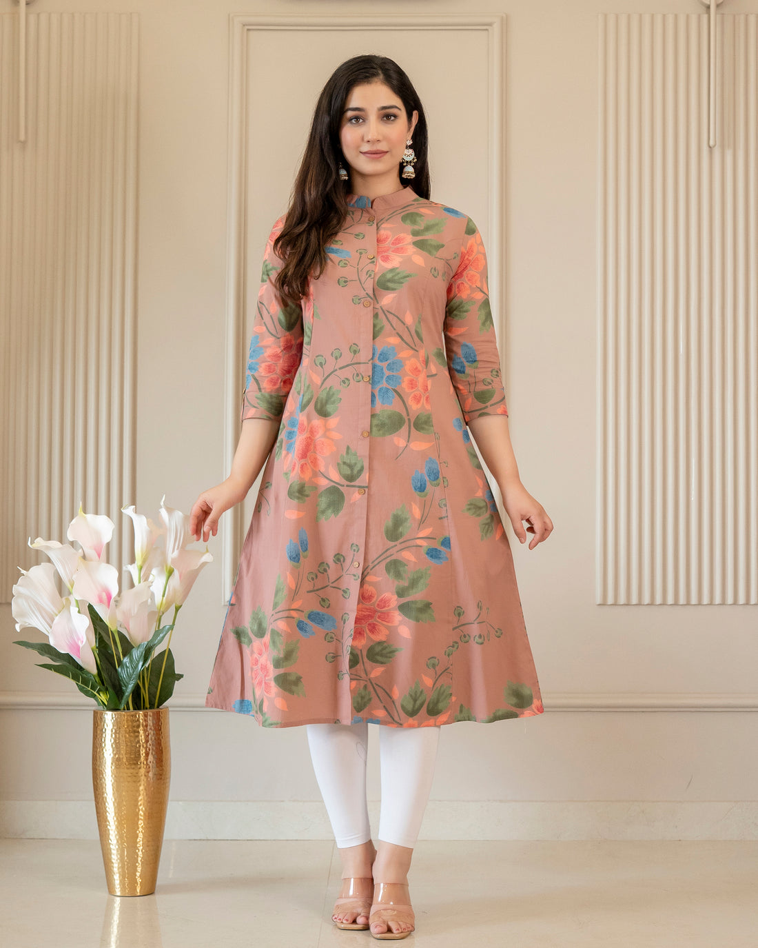 Mridula Pure Cotton A-Line Kurti