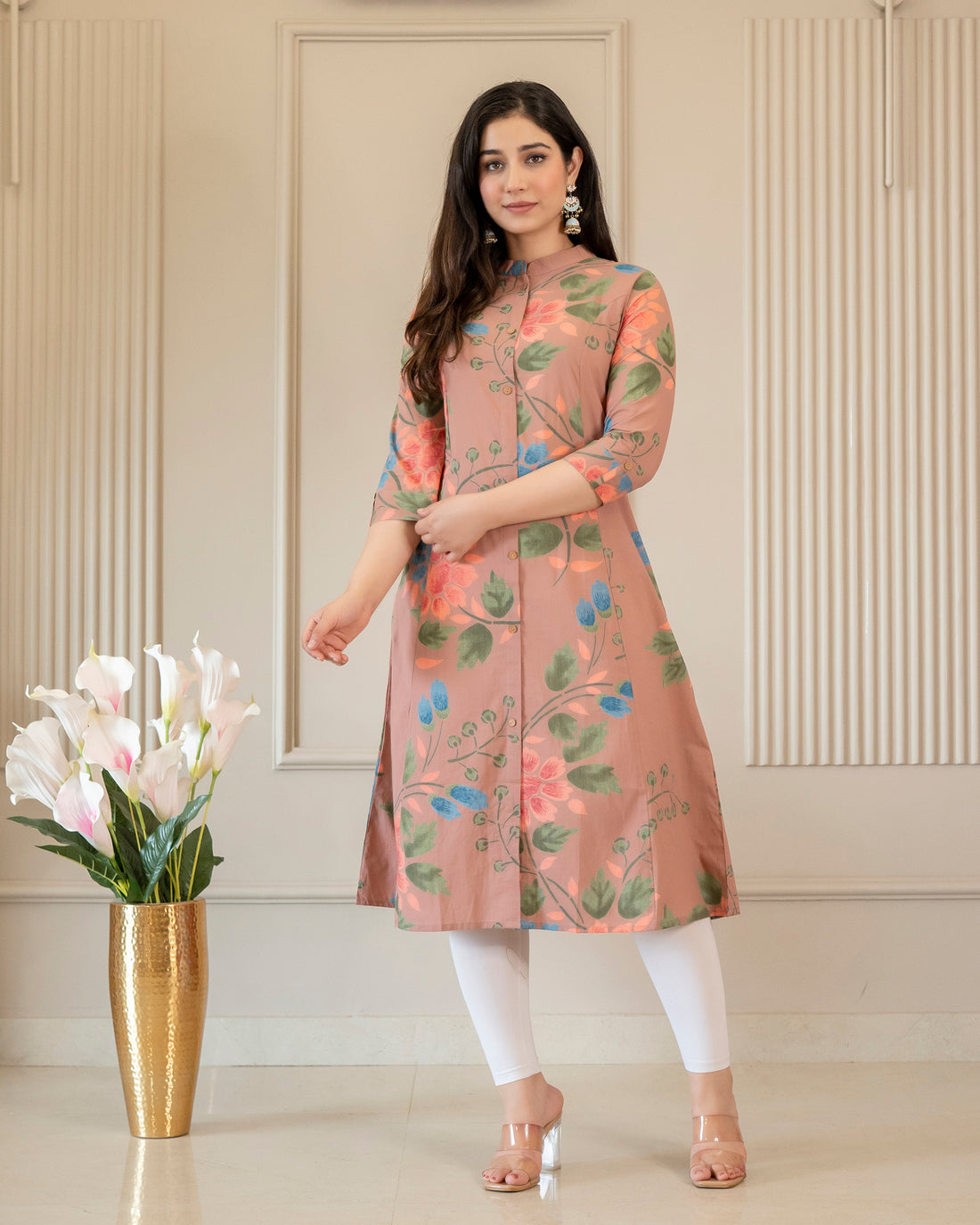 Mridula Pure Cotton A-Line Kurti