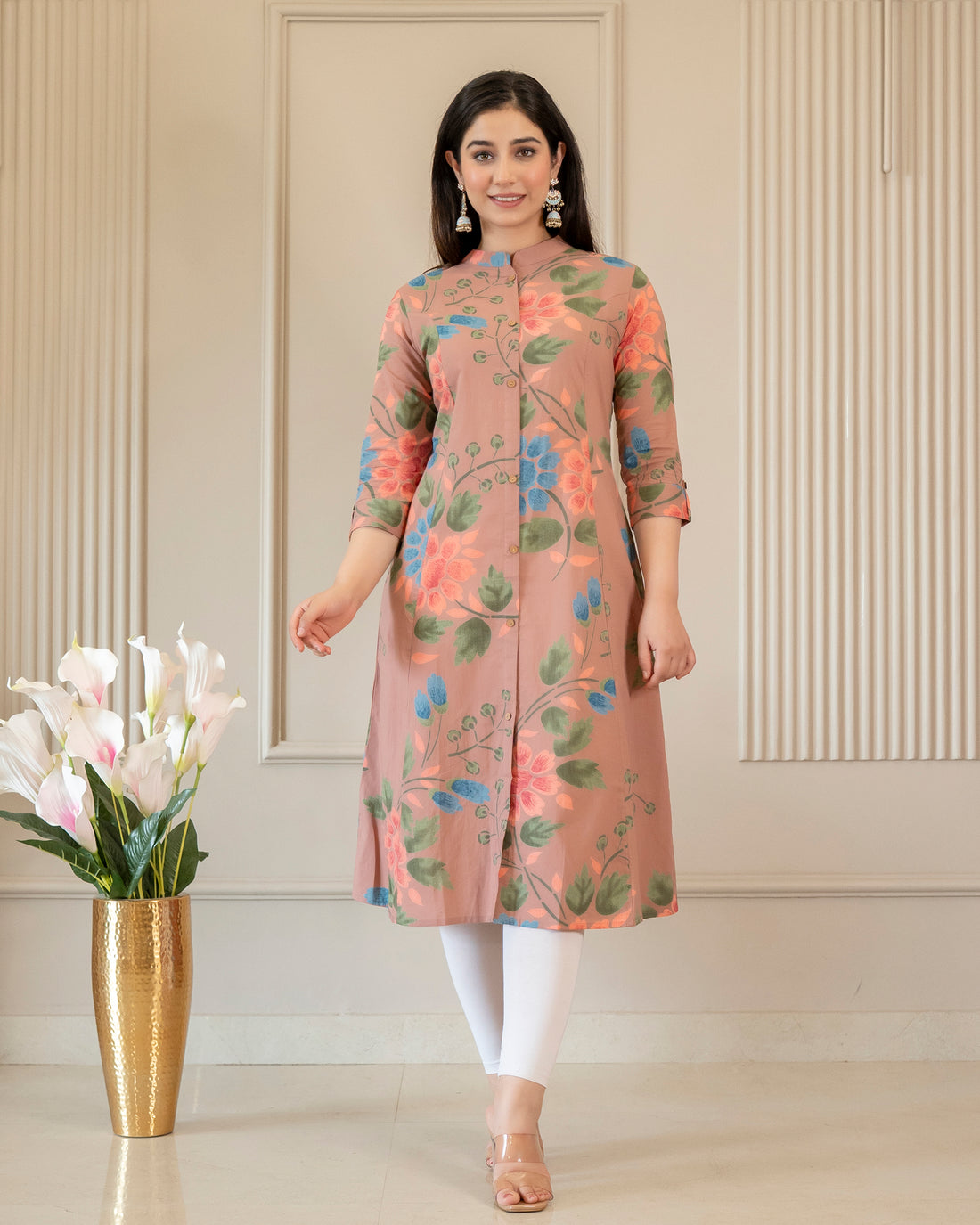 Mridula Pure Cotton A-Line Kurti