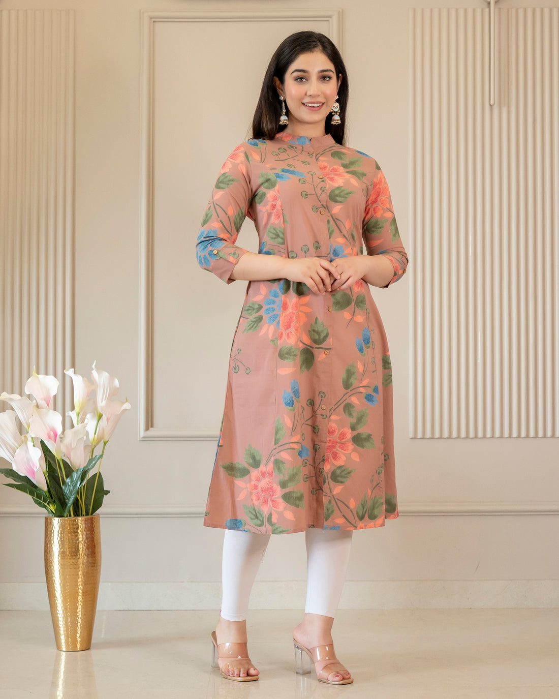 Mridula Pure Cotton A-Line Kurti