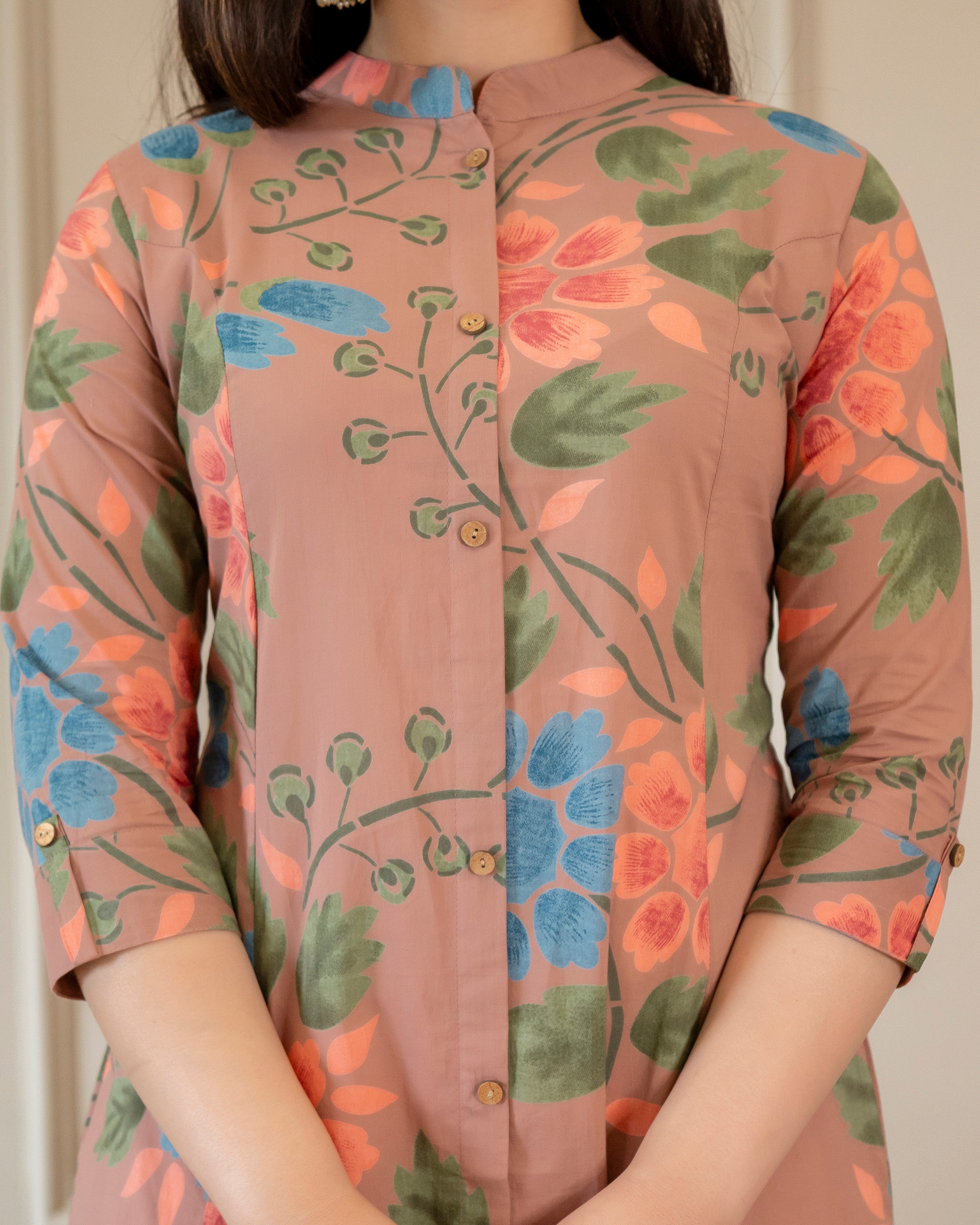 Mridula Pure Cotton A-Line Kurti