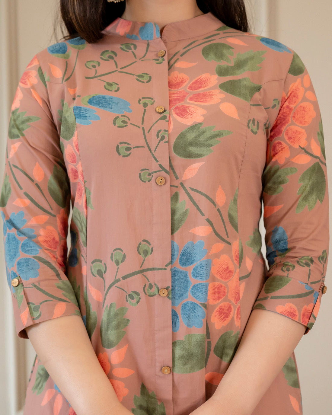 Mridula Pure Cotton A-Line Kurti