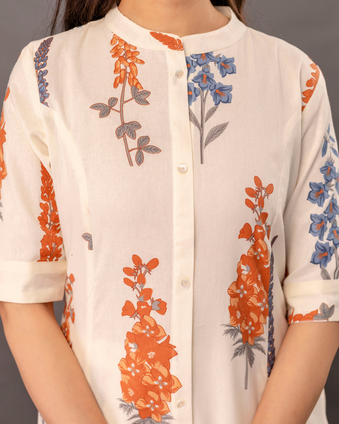 GULVASANT COTTON A-LINE CO-ORD SET