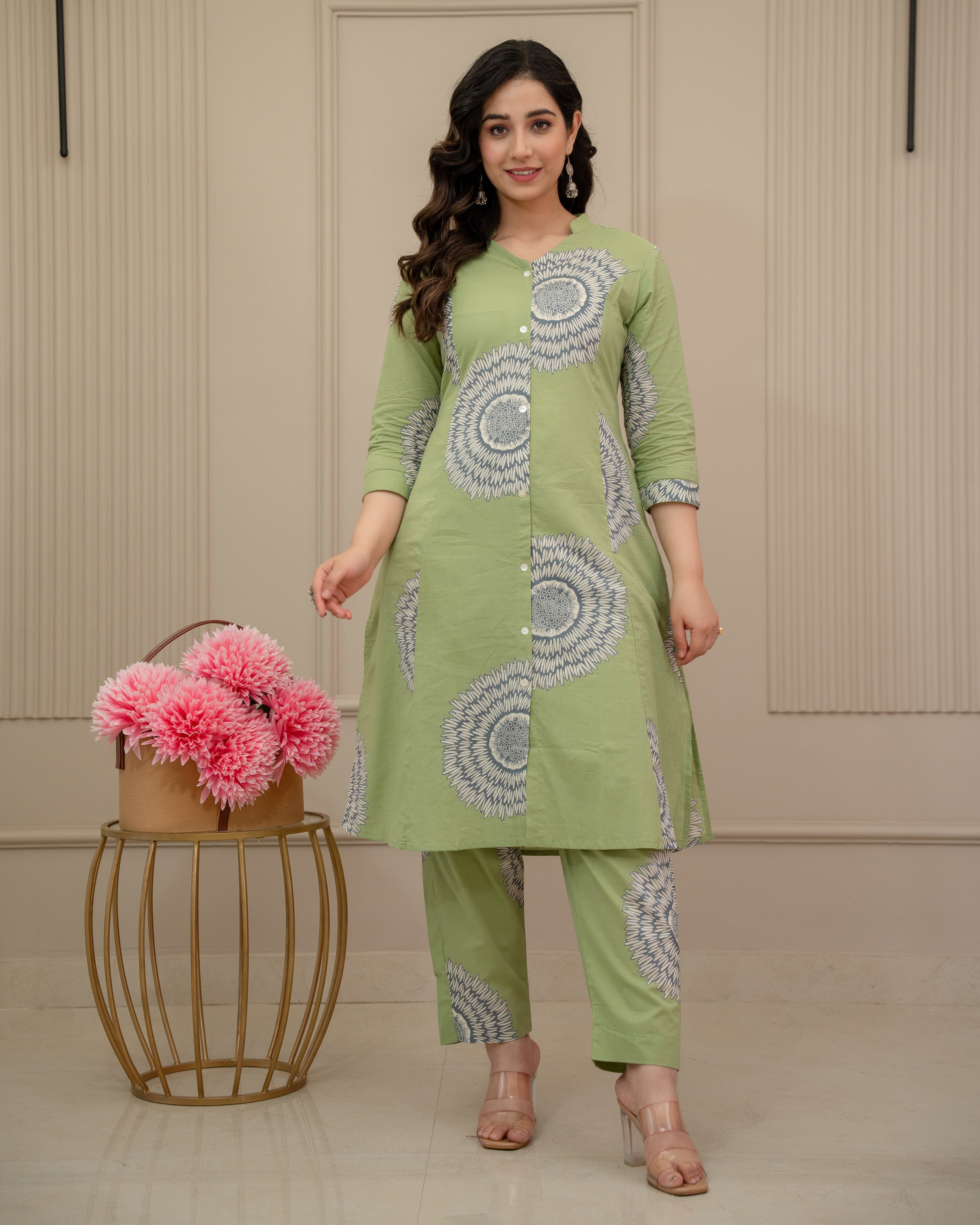 SUHANI VATIKA COTTON A-LINE CO-ORD SET