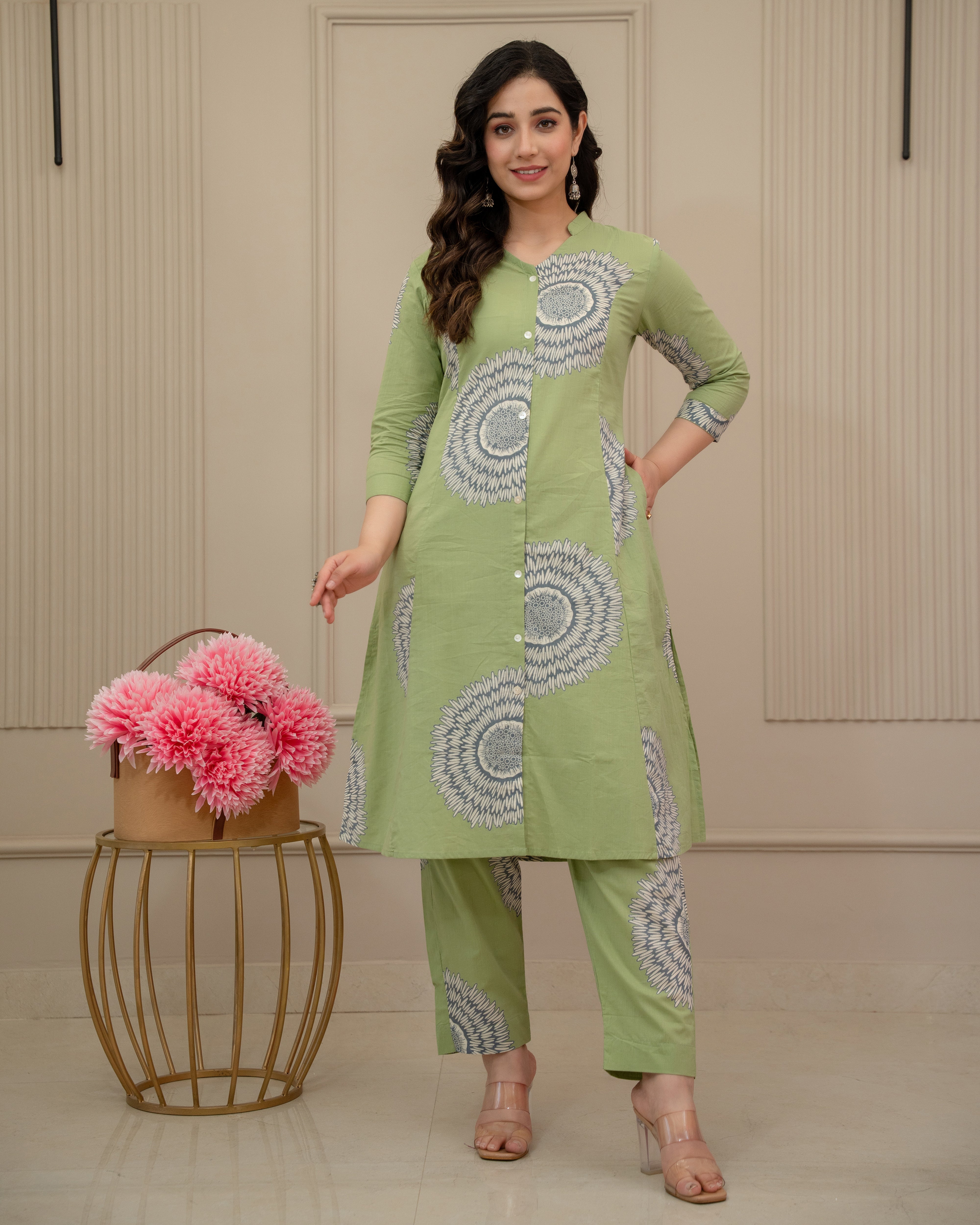 SUHANI VATIKA COTTON A-LINE CO-ORD SET