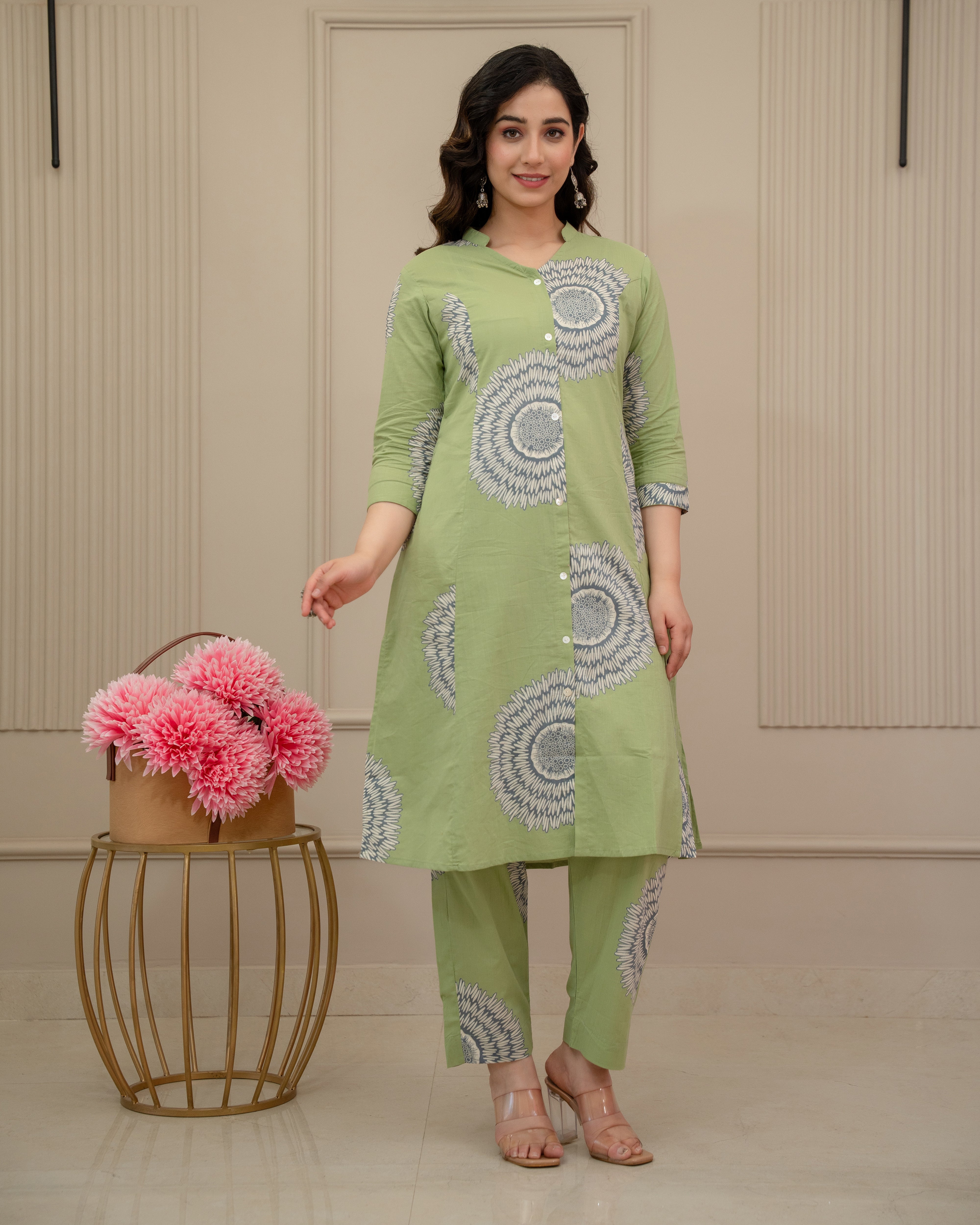 SUHANI VATIKA COTTON A-LINE CO-ORD SET