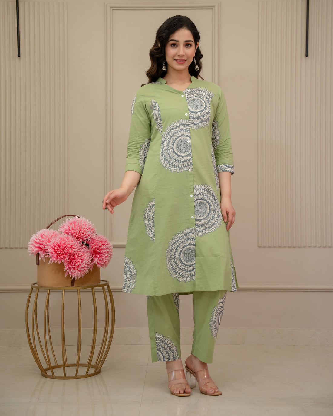 SUHANI VATIKA COTTON A-LINE CO-ORD SET
