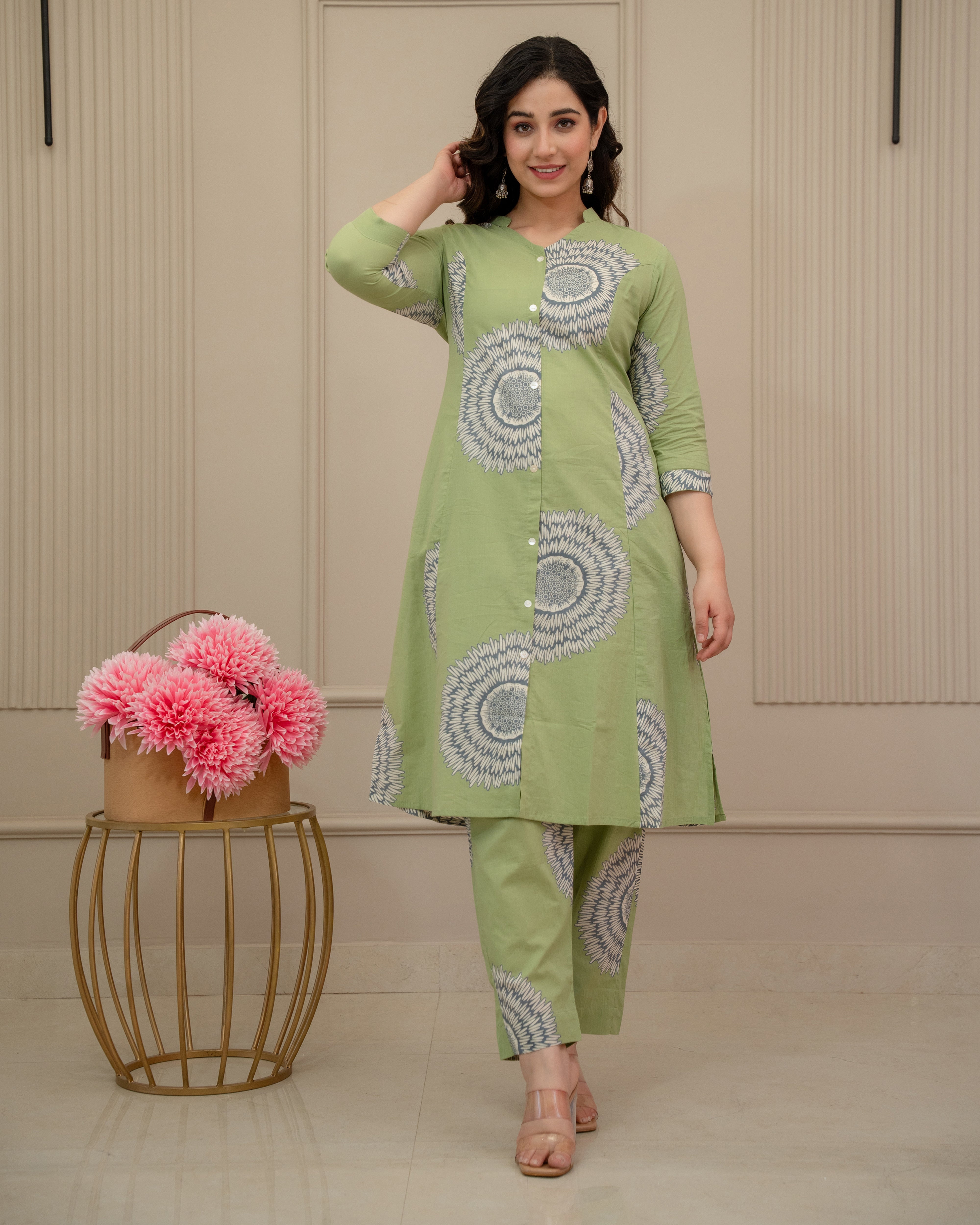 SUHANI VATIKA COTTON A-LINE CO-ORD SET