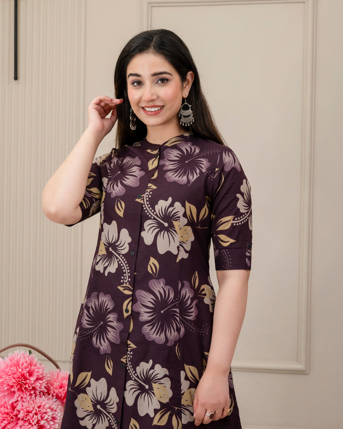 PHOOLRANG COTTON A-LINE CO-ORD SET