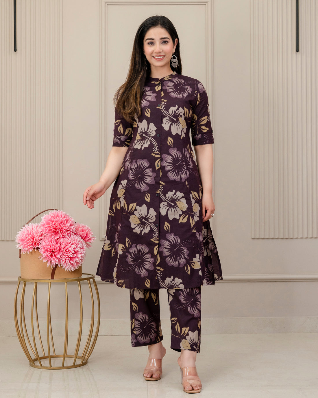 PHOOLRANG COTTON A-LINE CO-ORD SET