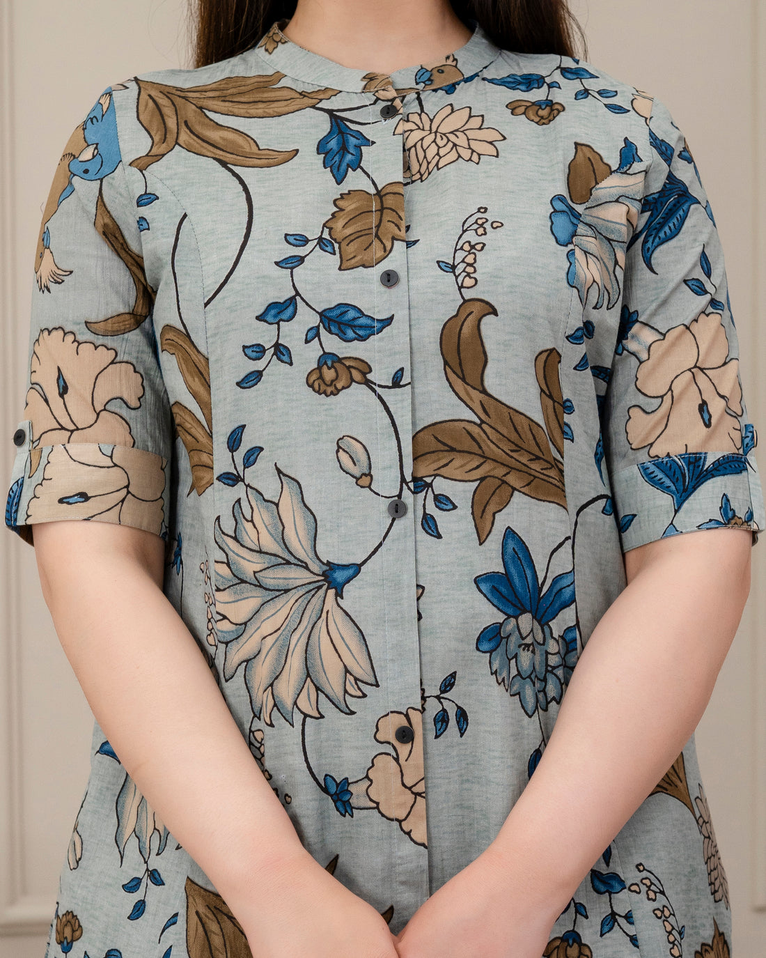 PUSHPANJALI COTTON A-LINE CO-ORD SET