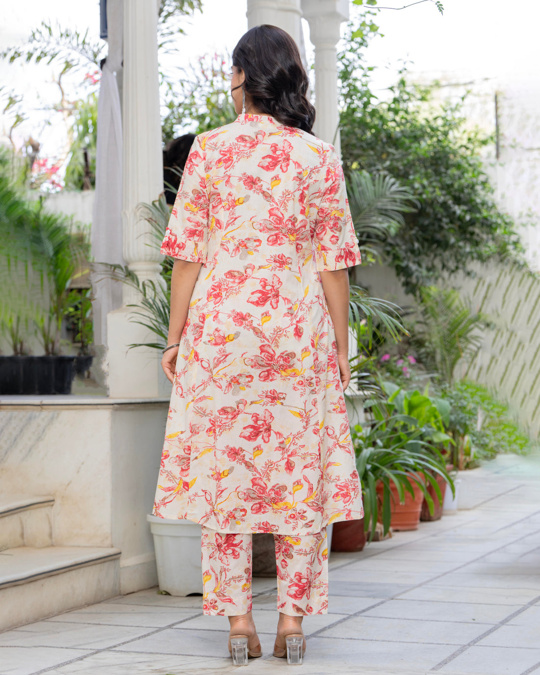 VASANTIKA COTTON A-LINE CO-ORD SET