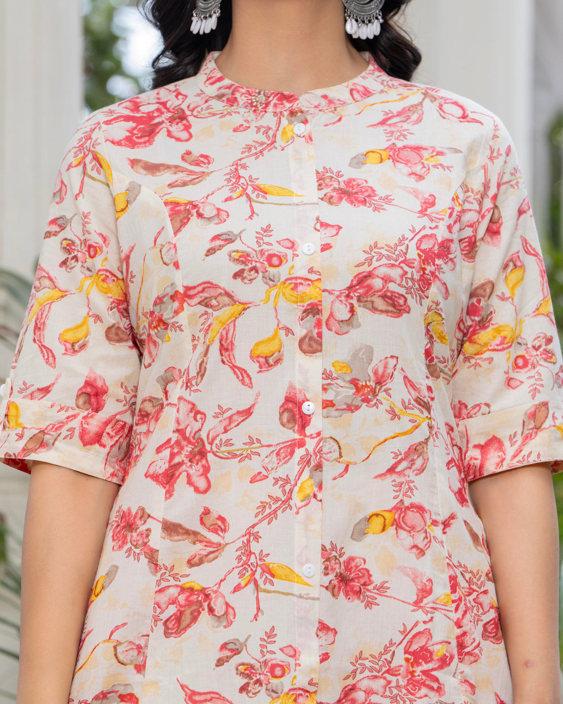 VASANTIKA COTTON A-LINE CO-ORD SET