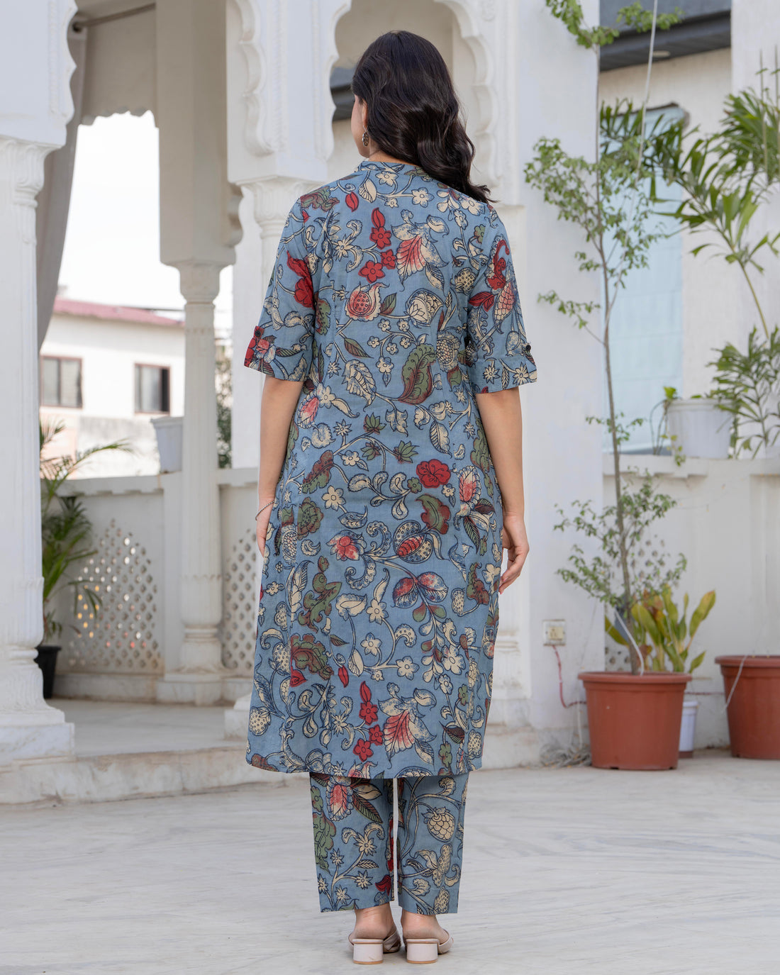 NEELANJANA COTTON A-LINE CO-ORD SET