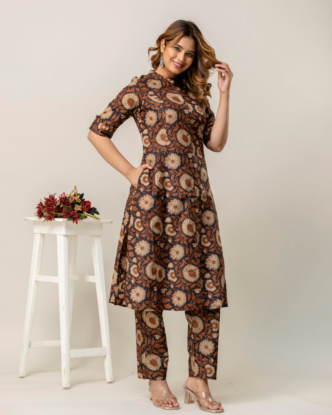 BHOOMIKA COTTON A-LINE CO-ORD SET