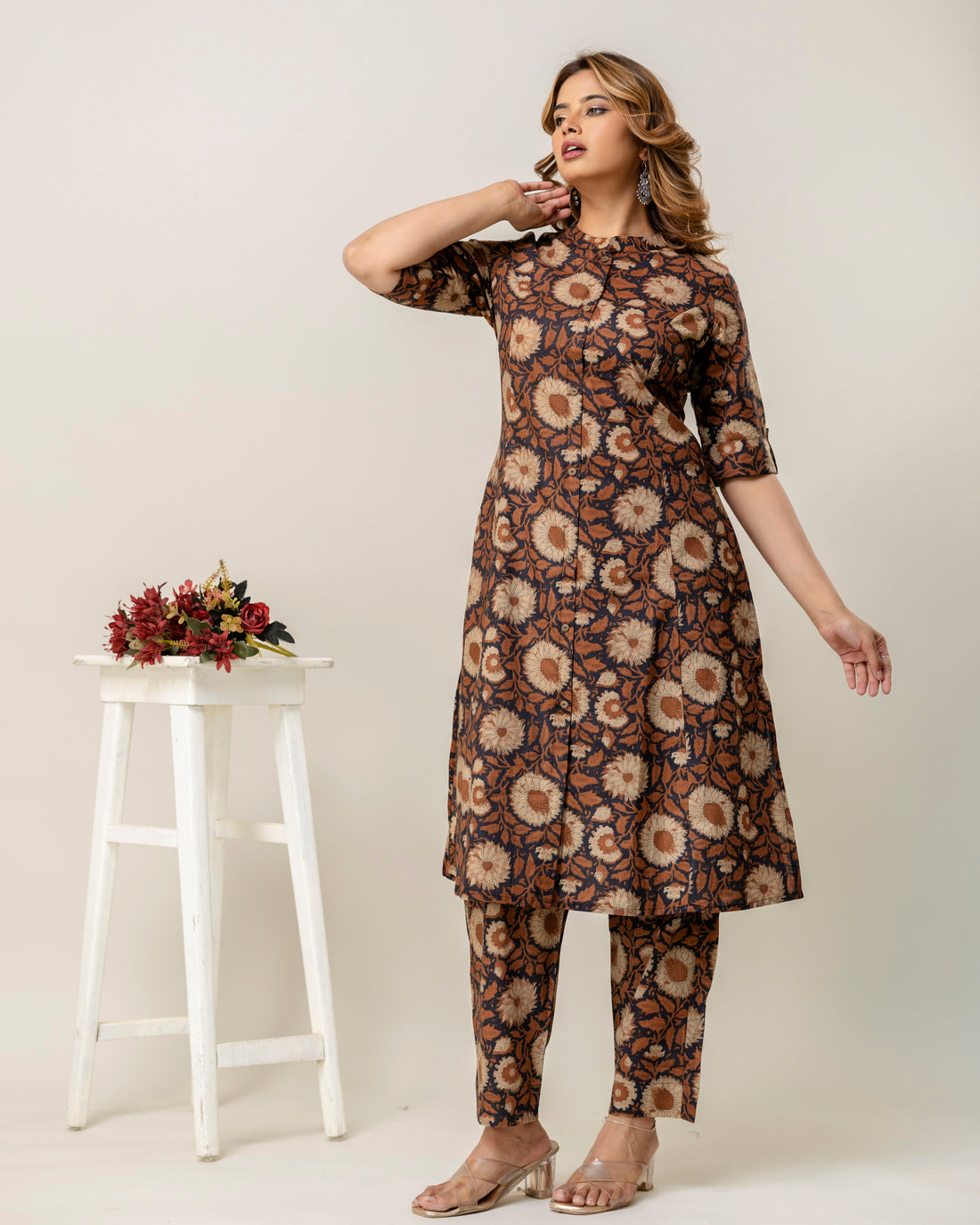 BHOOMIKA COTTON A-LINE CO-ORD SET