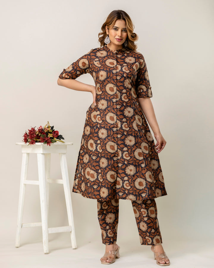 BHOOMIKA COTTON A-LINE CO-ORD SET