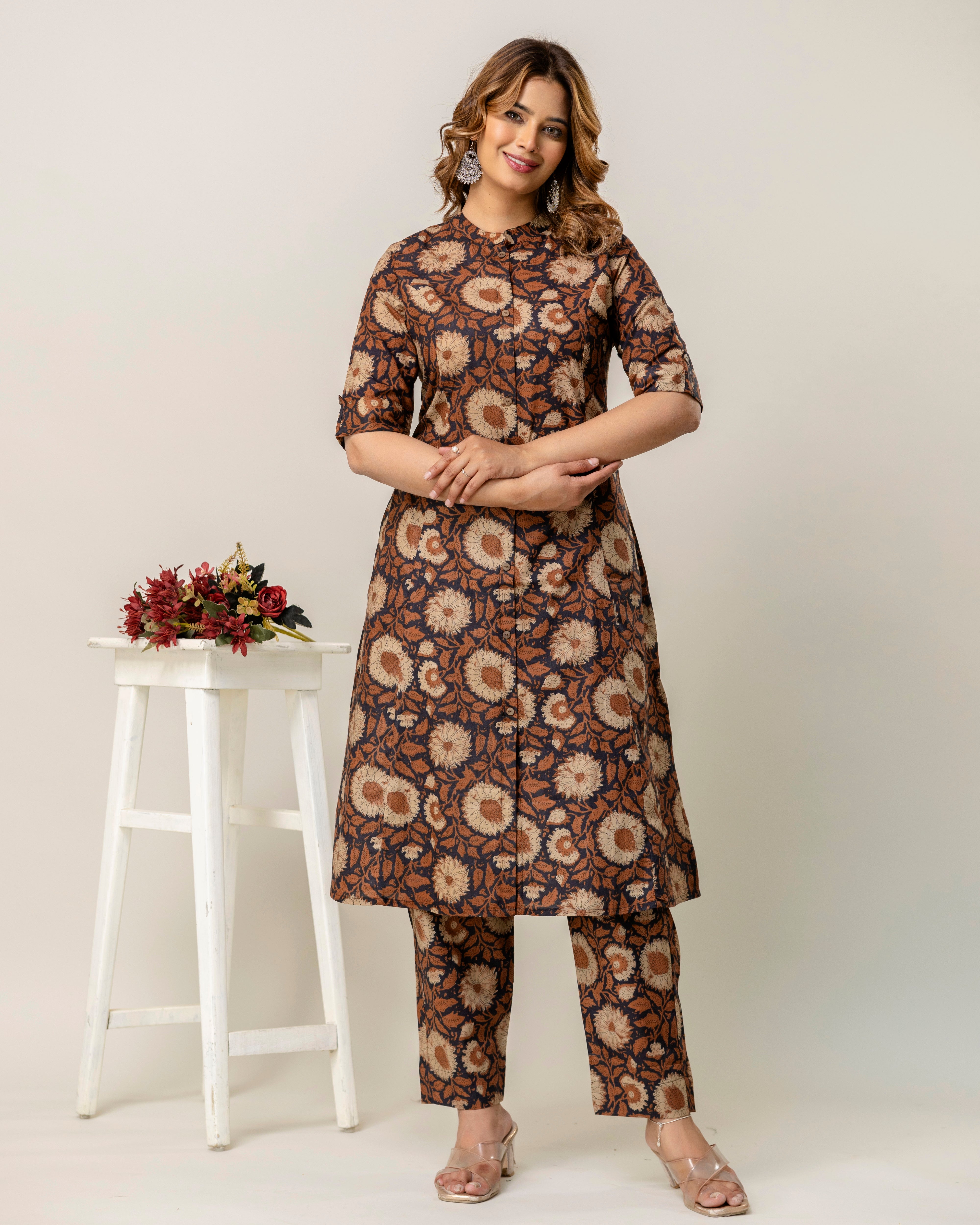BHOOMIKA COTTON A-LINE CO-ORD SET