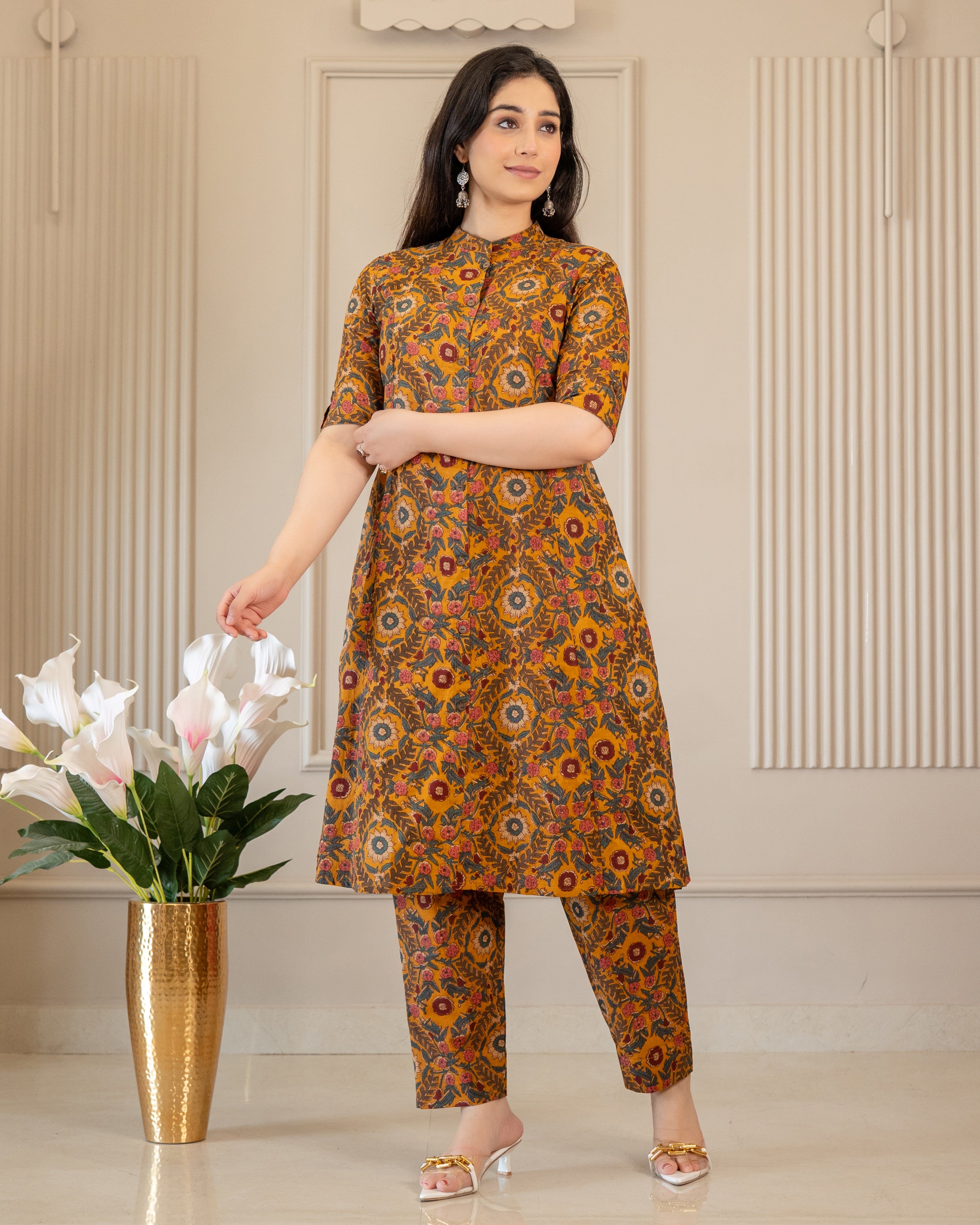 Kanakshi Cotton A-Line Co-ord Set