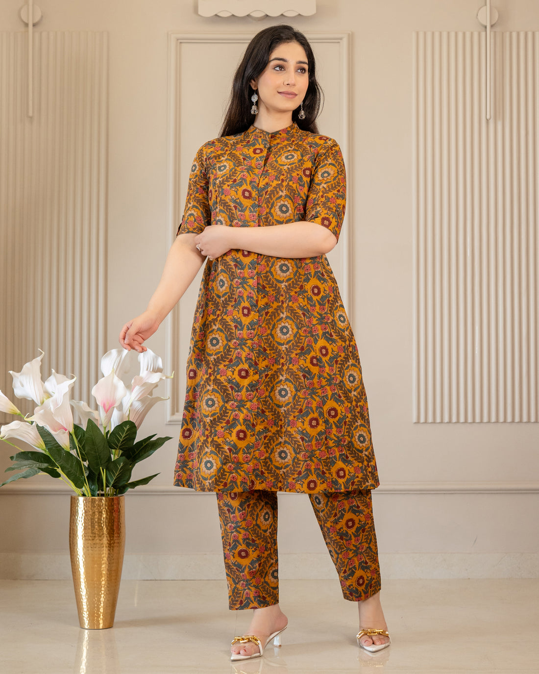 Kanakshi Cotton A-Line Co-ord Set